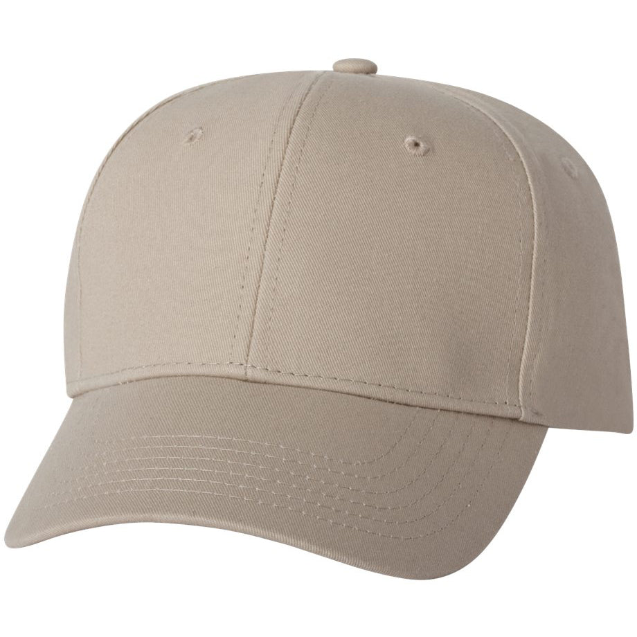 Black Ball Caps - Valucap - Cotton Twill Design