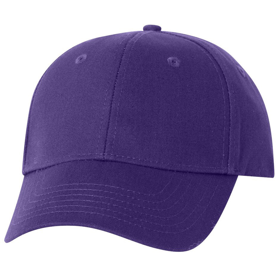 Black Ball Caps - Valucap - Cotton Twill Design