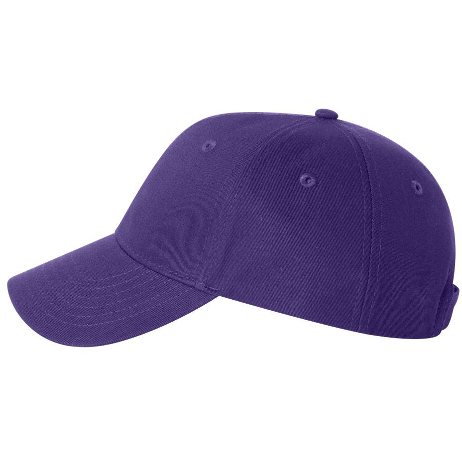 Black Ball Caps - Valucap - Cotton Twill Design