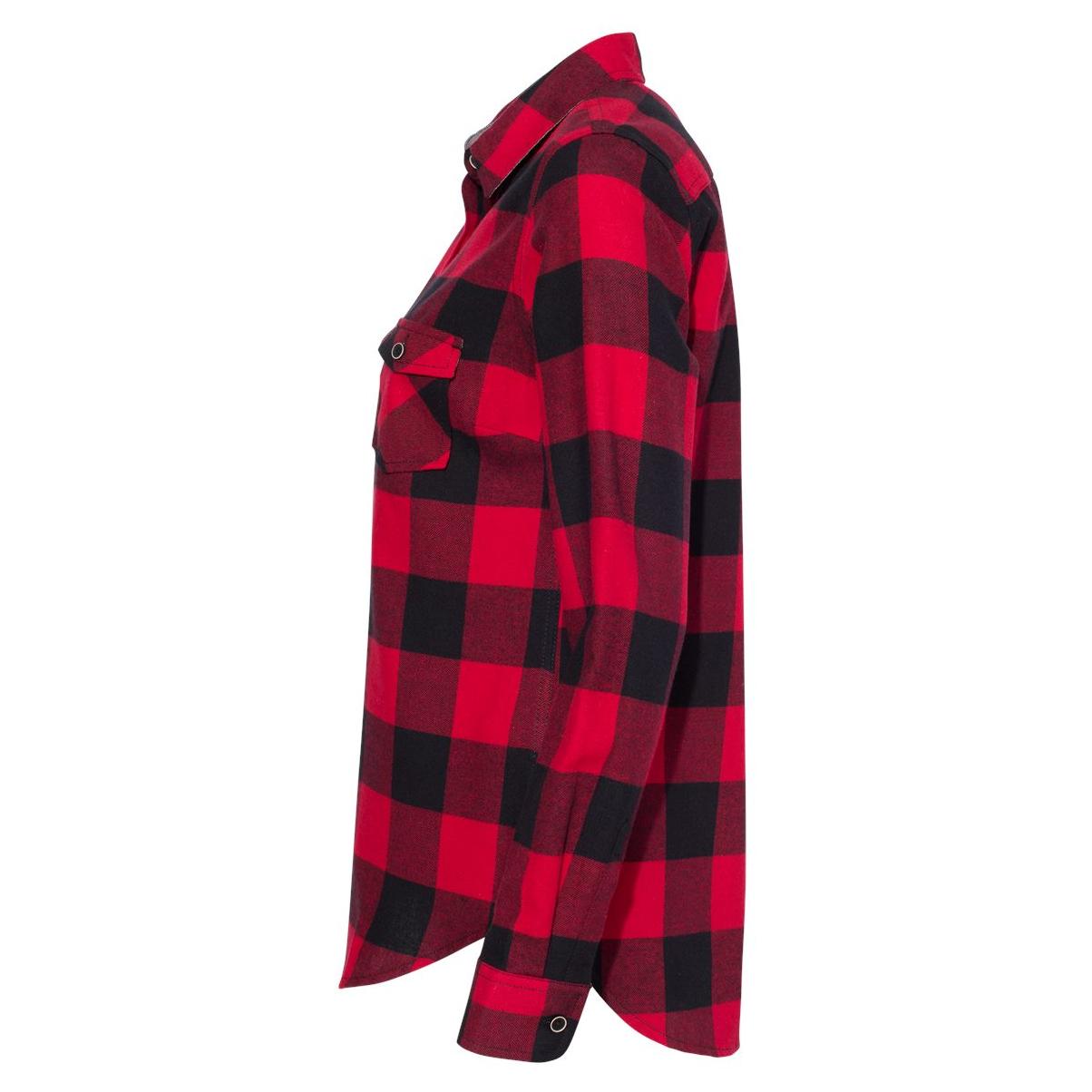Crimson Button Up Shirt - Weatherproof - Vintage Flannel