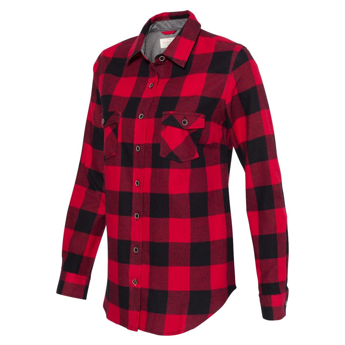 Crimson Button Up Shirt - Weatherproof - Vintage Flannel