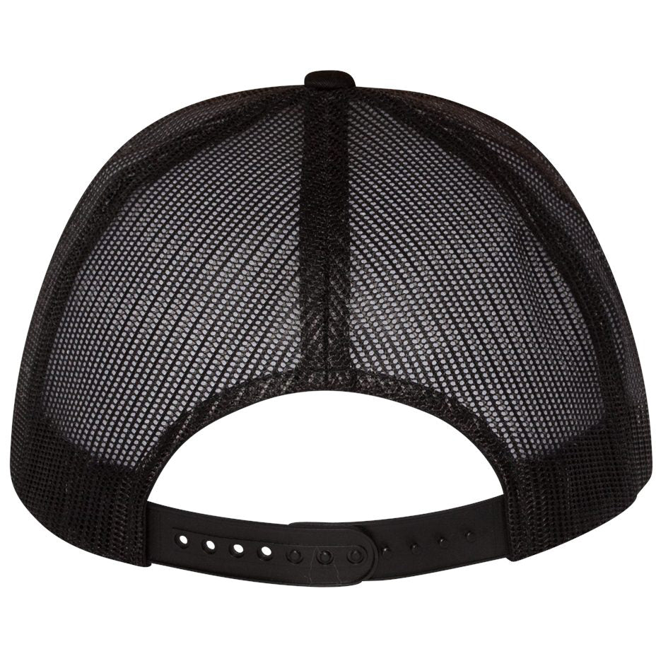 Black Flat Brim Hats - YP Classics - Stylish Trucker Cap