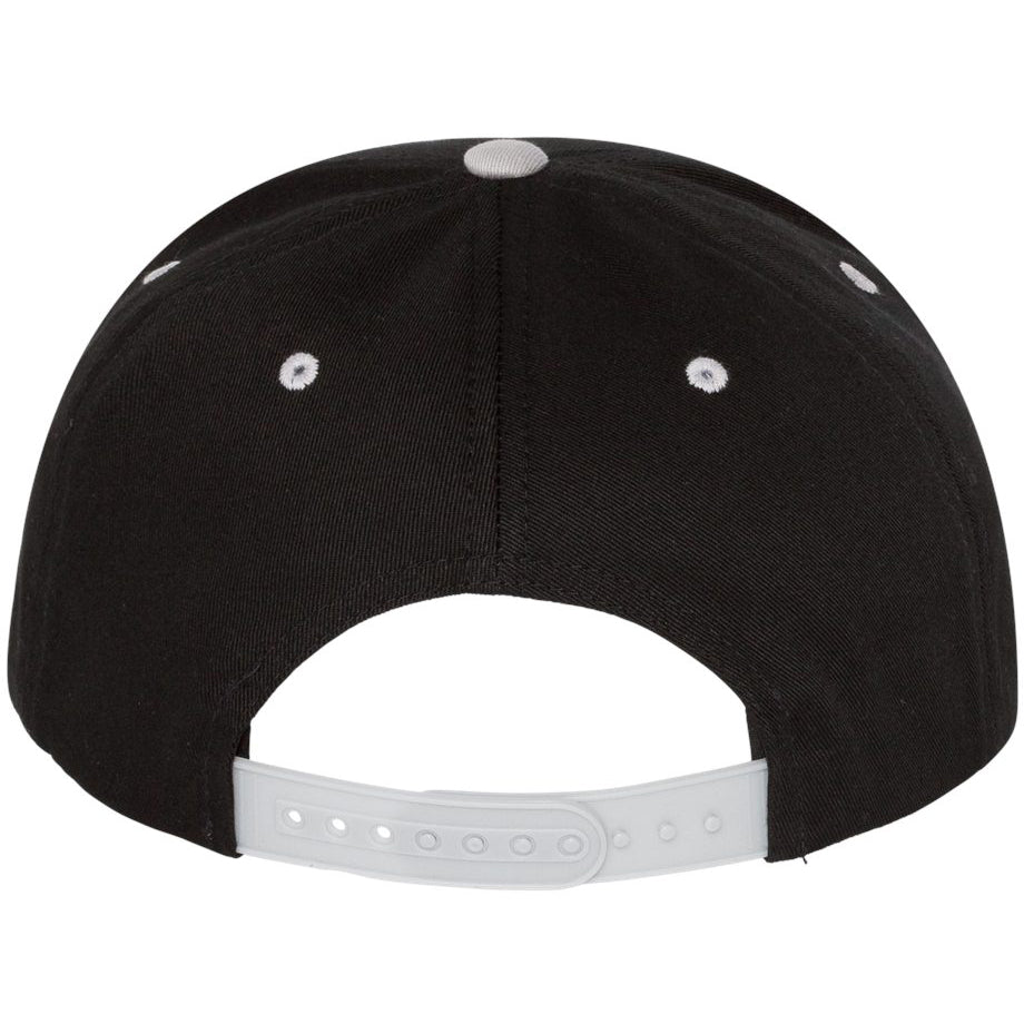Black Flat Brim Hat - YP Classics - Cotton Twill