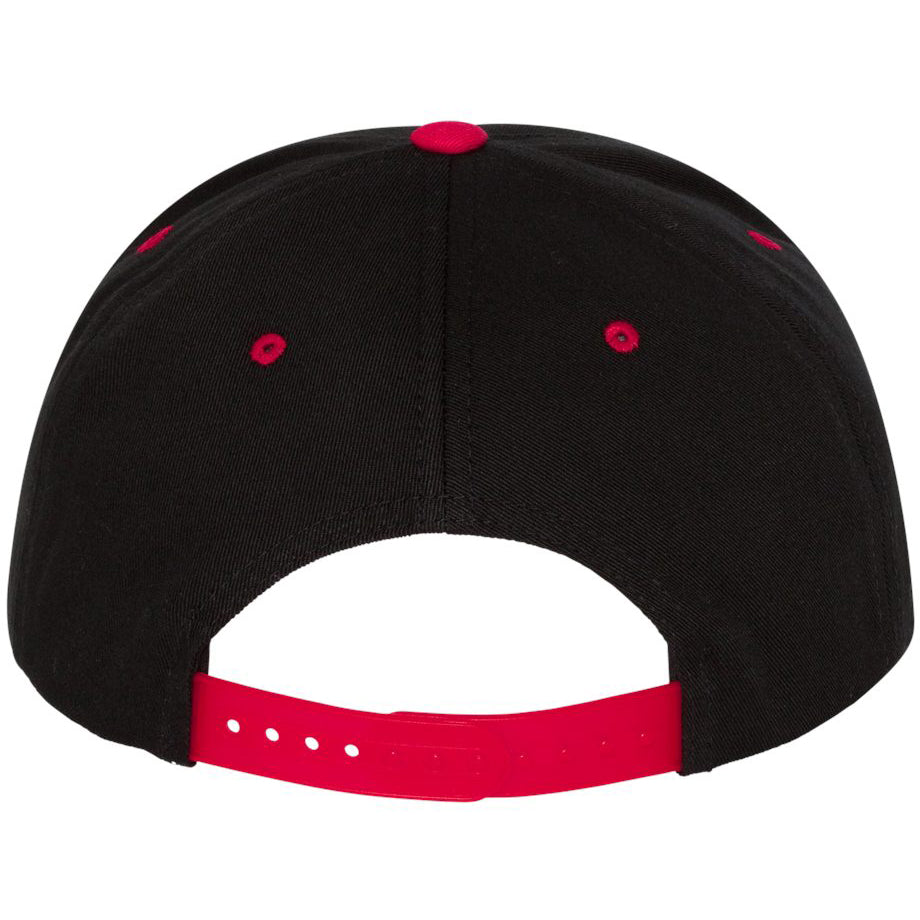 Black Flat Brim Hat - YP Classics - Cotton Twill