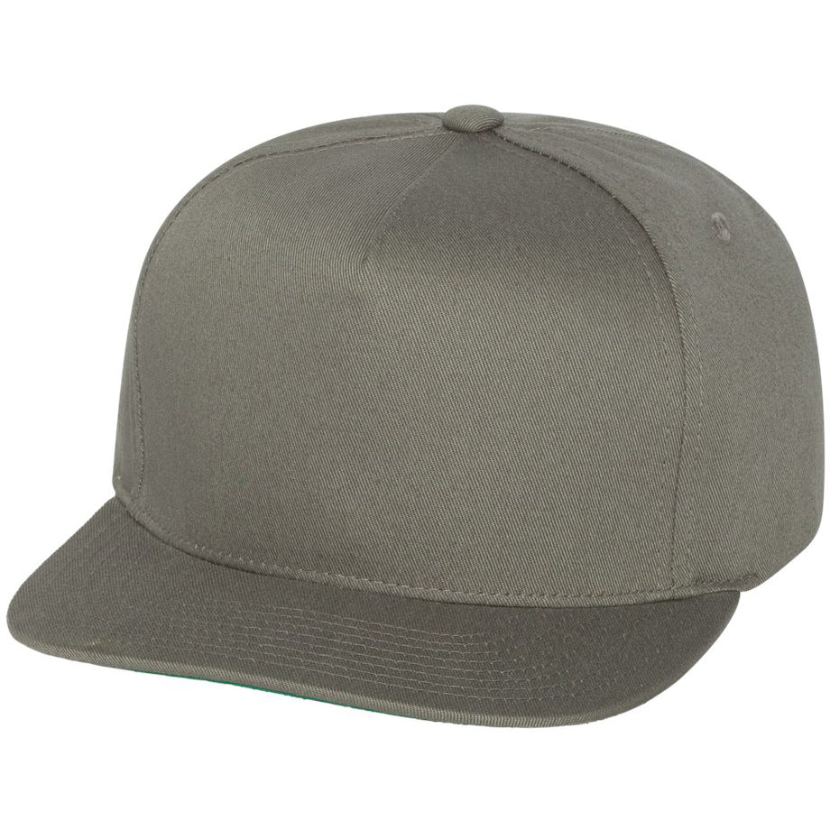 Black Flat Brim Hat - YP Classics - Cotton Twill