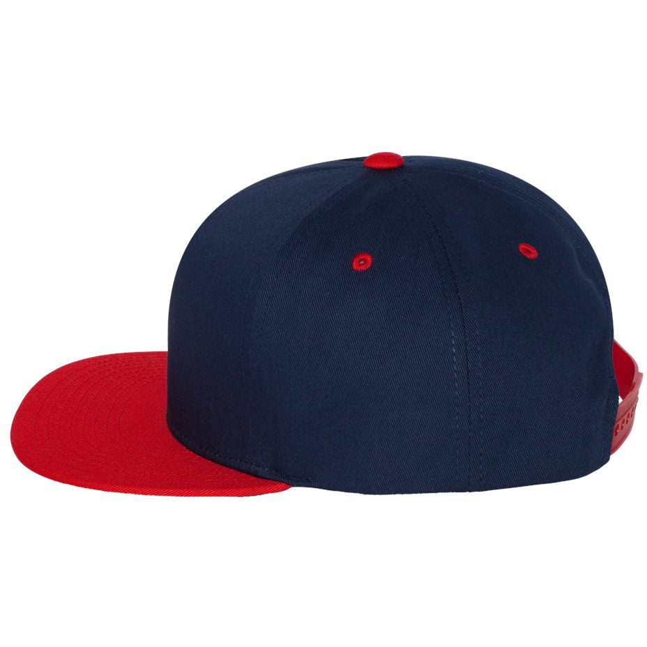 Black Flat Brim Hat - YP Classics - Cotton Twill