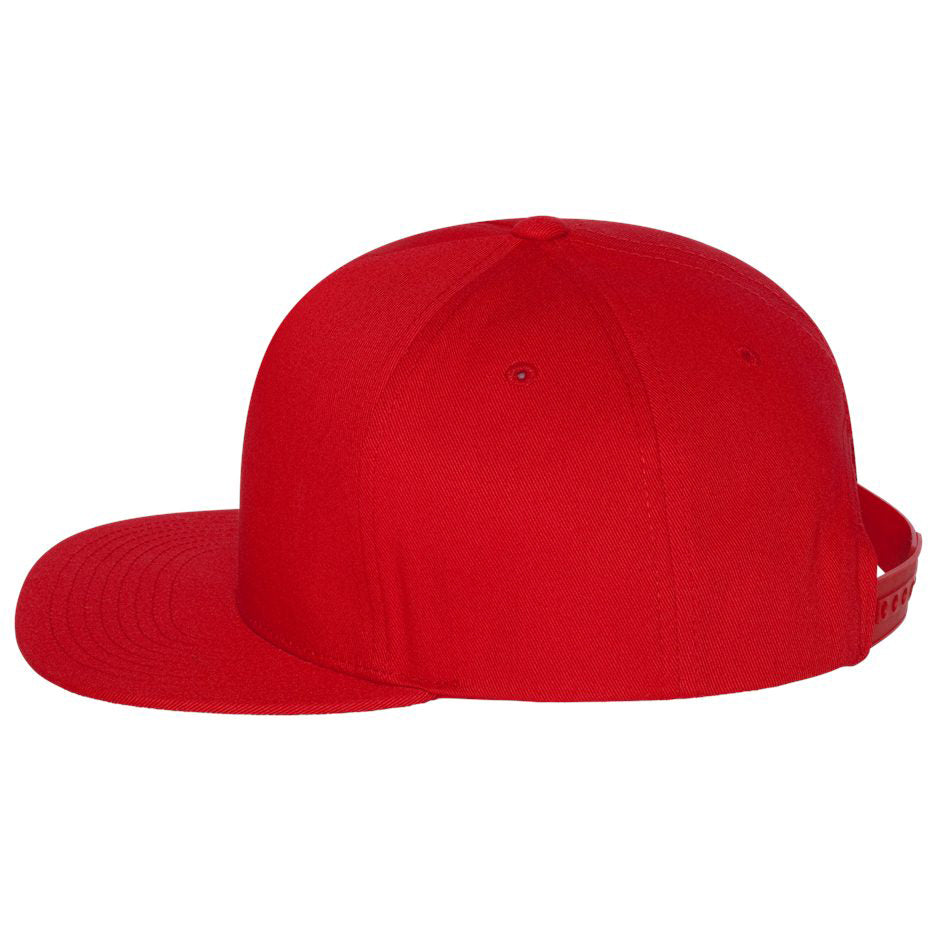 Black Flat Brim Hat - YP Classics - Cotton Twill