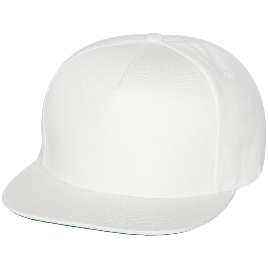 Black Flat Brim Hat - YP Classics - Cotton Twill