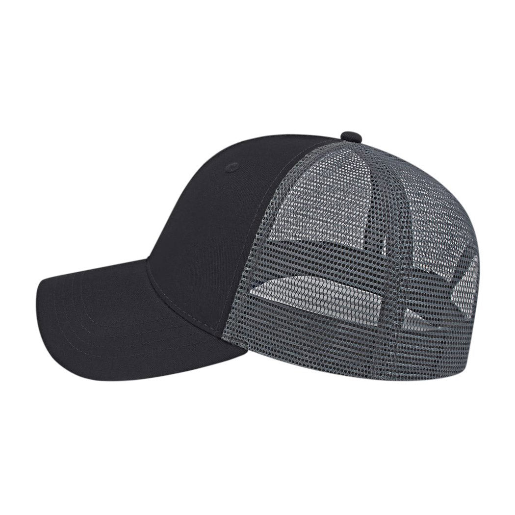 Black/Charcoal Ball Caps - Cap America - Stylish Design