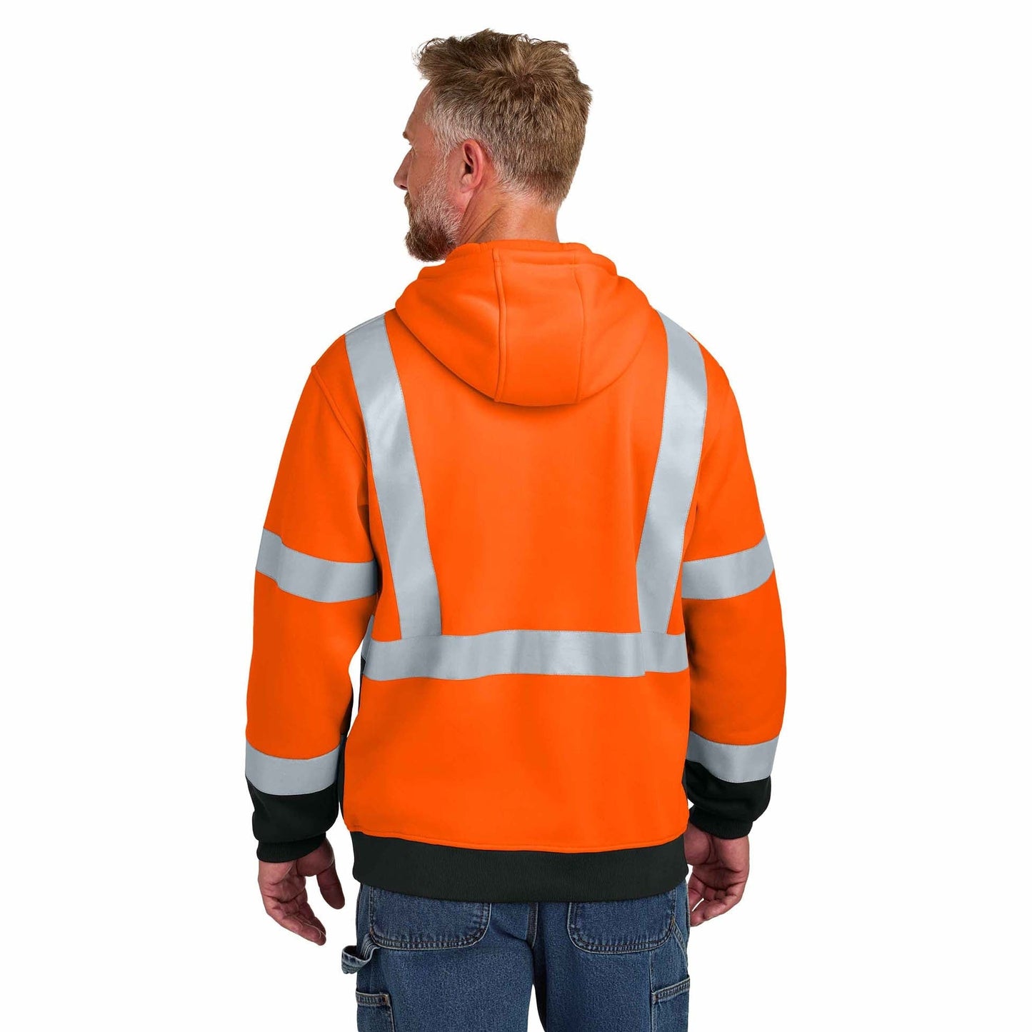 Safety Orange Sweatshirt - Cornerstone - Heavy-Duty Fleece