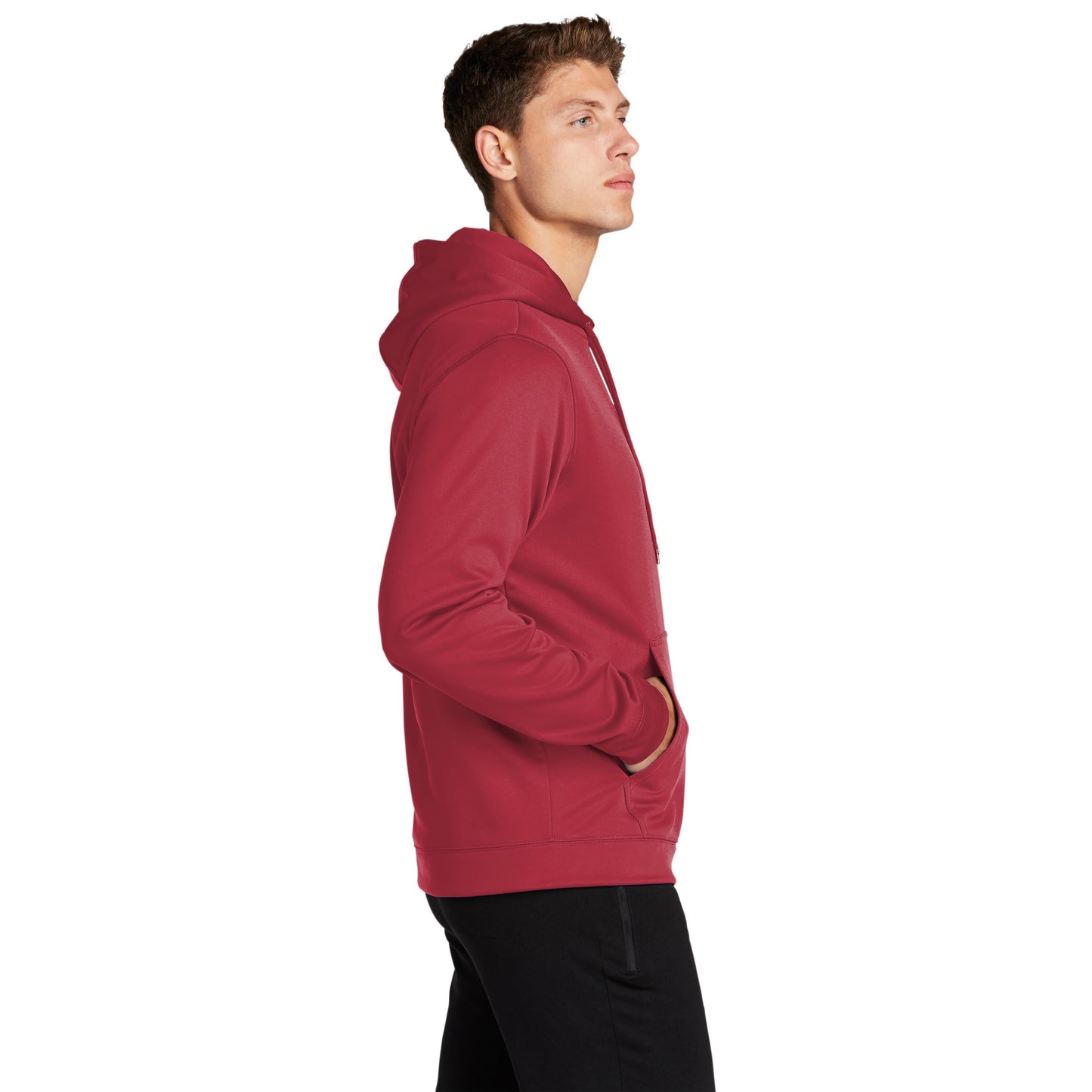 Deep Orange Sweatshirt - Sport-Tek - Sport-Wick Fleece