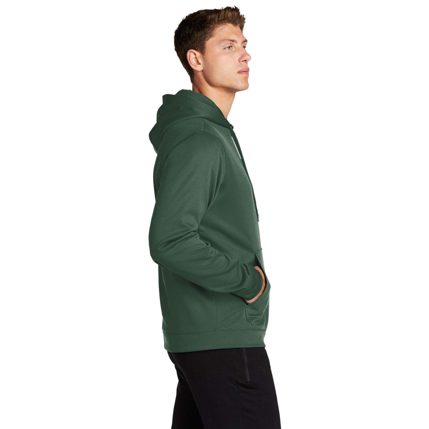 Deep Orange Sweatshirt - Sport-Tek - Sport-Wick Fleece