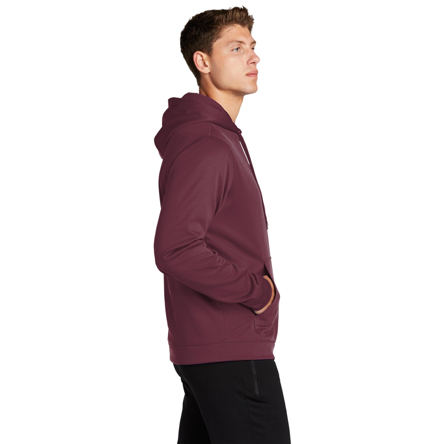 Deep Orange Sweatshirt - Sport-Tek - Sport-Wick Fleece