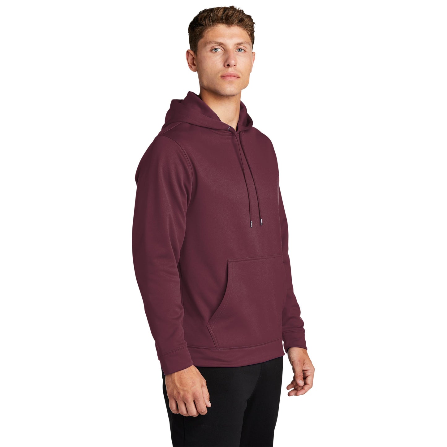 Deep Orange Sweatshirt - Sport-Tek - Sport-Wick Fleece