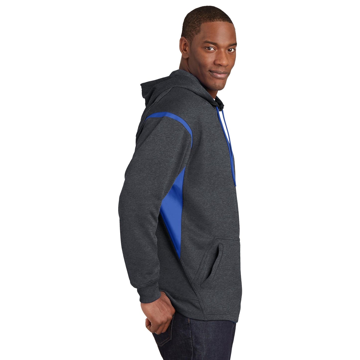 Grey Heather Sweatshirt - Sport-Tek - Athletic Fleece