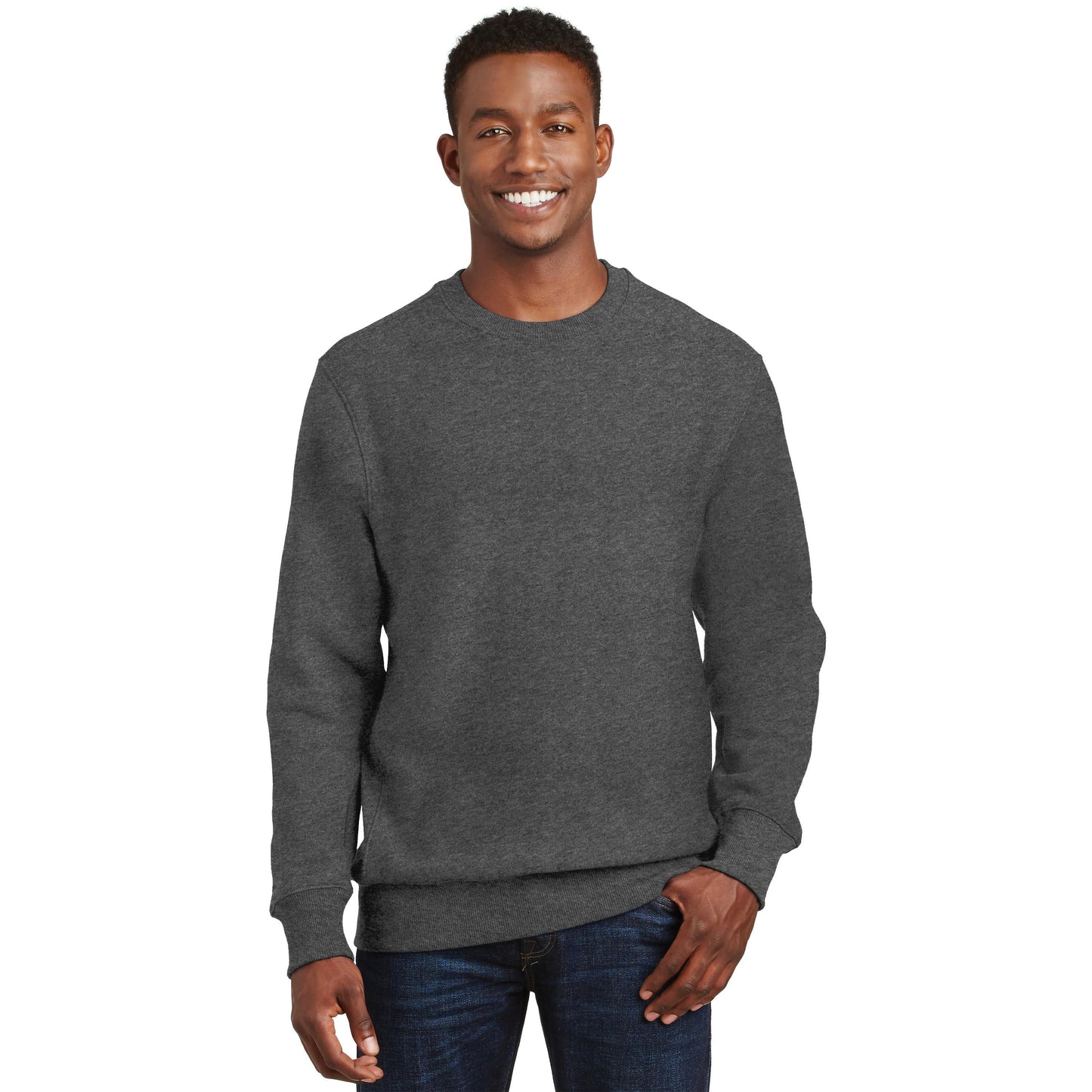 Athletic Heather Sweatshirt - Sport-Tek - Super Heavyweight