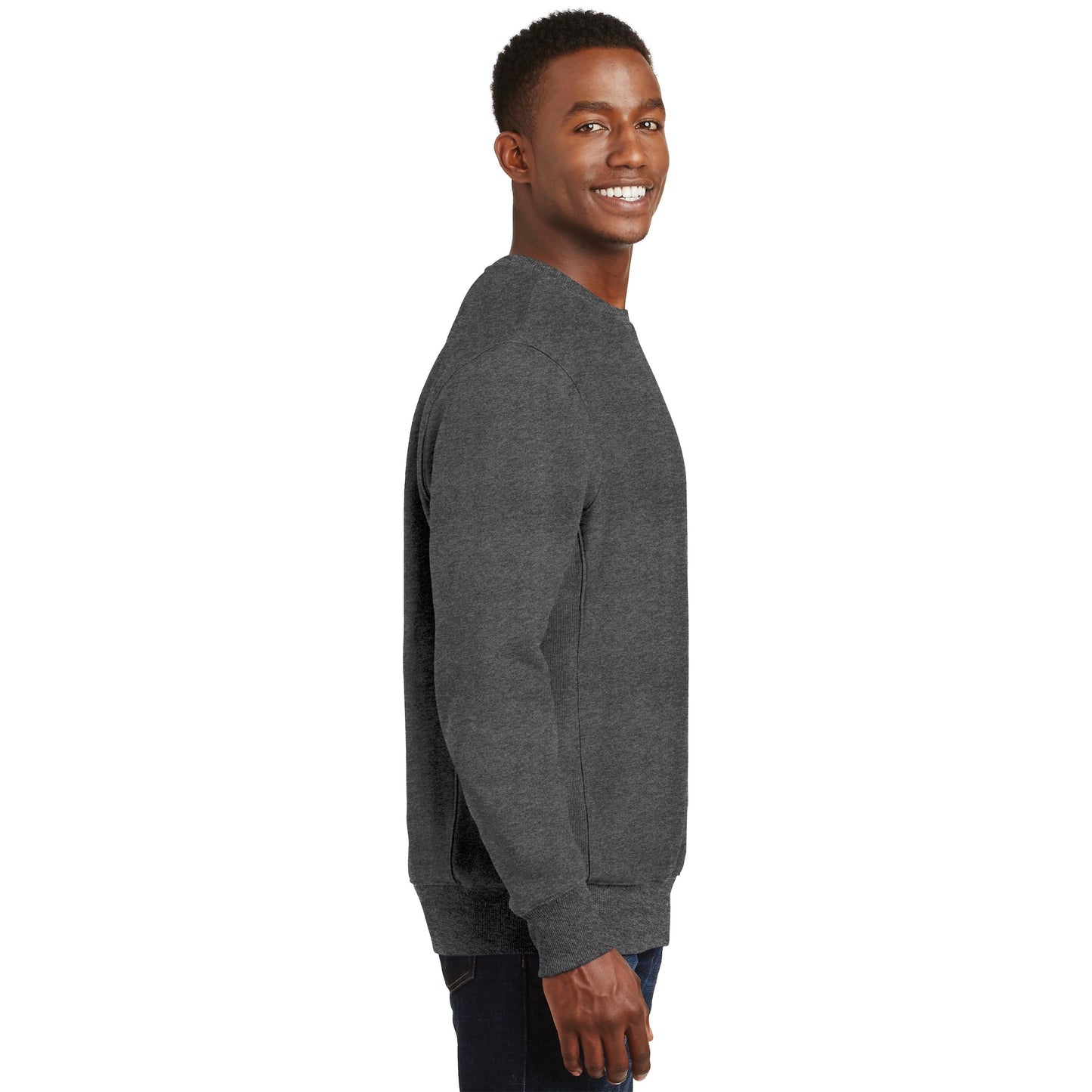 Athletic Heather Sweatshirt - Sport-Tek - Super Heavyweight