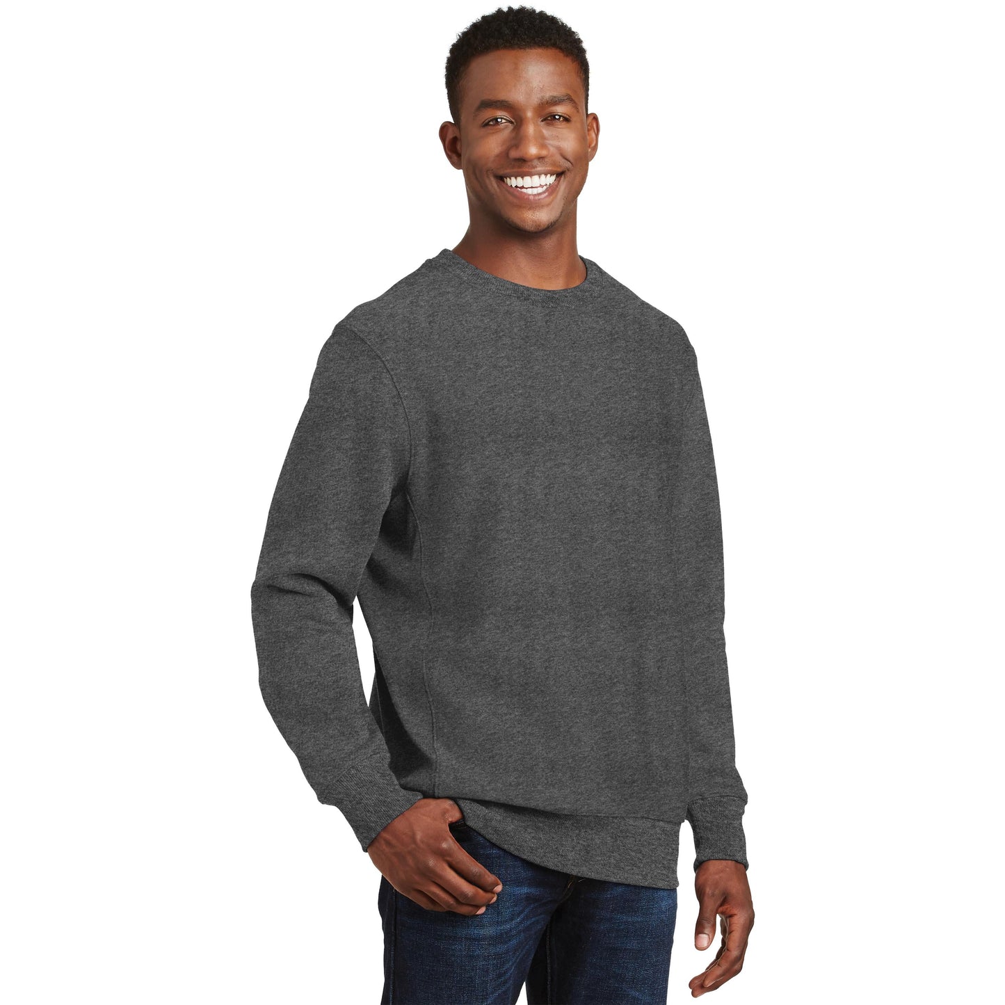 Athletic Heather Sweatshirt - Sport-Tek - Super Heavyweight
