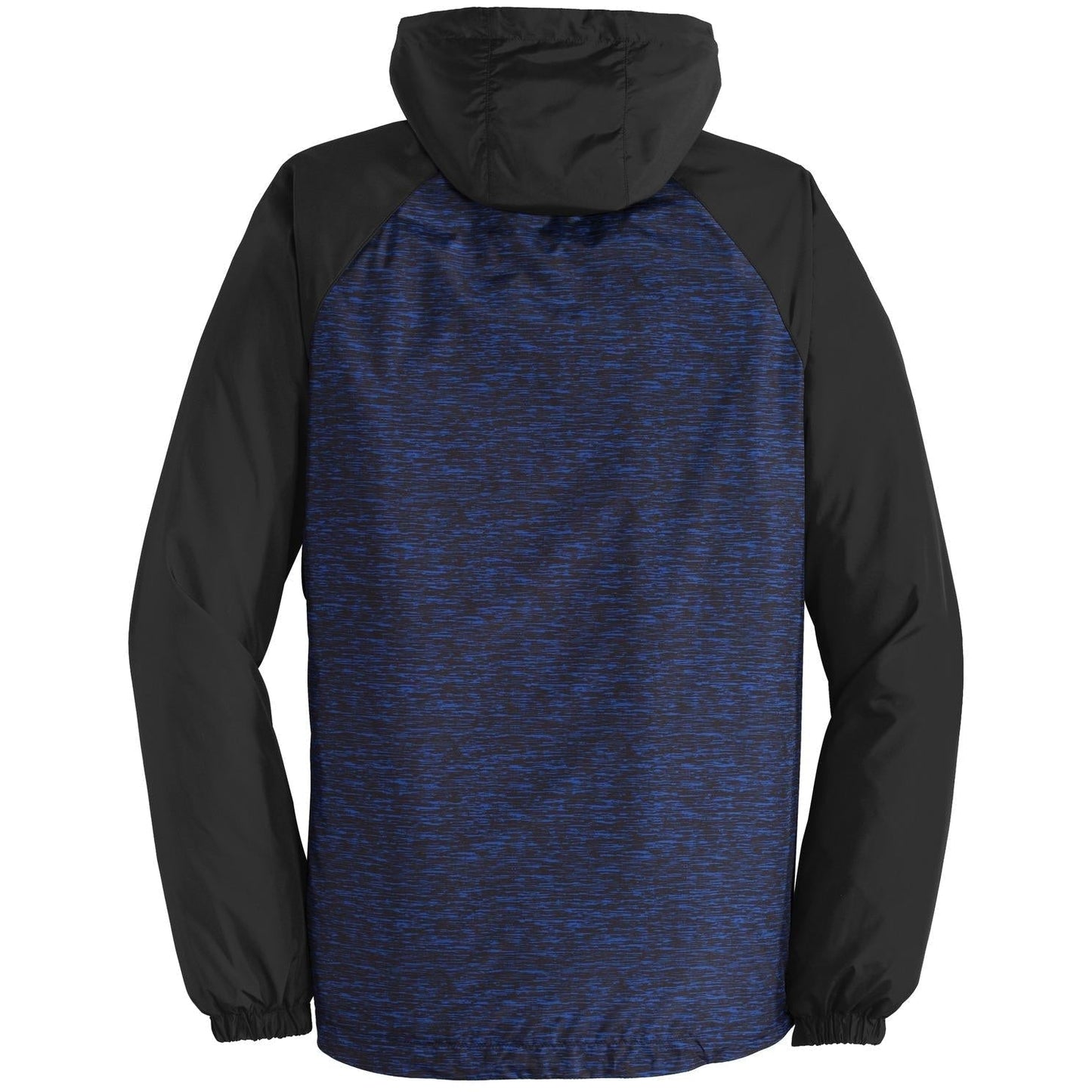 Black Windbreaker - Sport-Tek - Heather Design