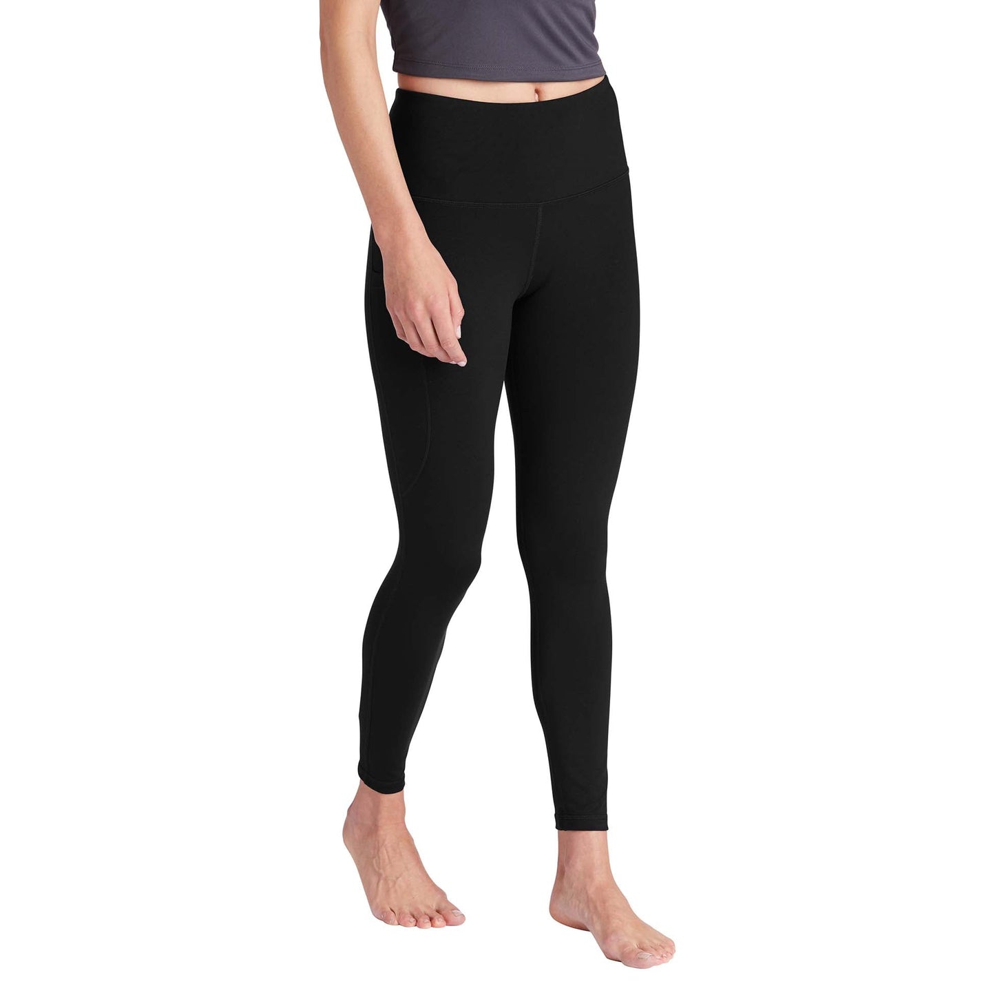 Black Leggings - Sport-Tek - Comfortable Fit - Active Wear