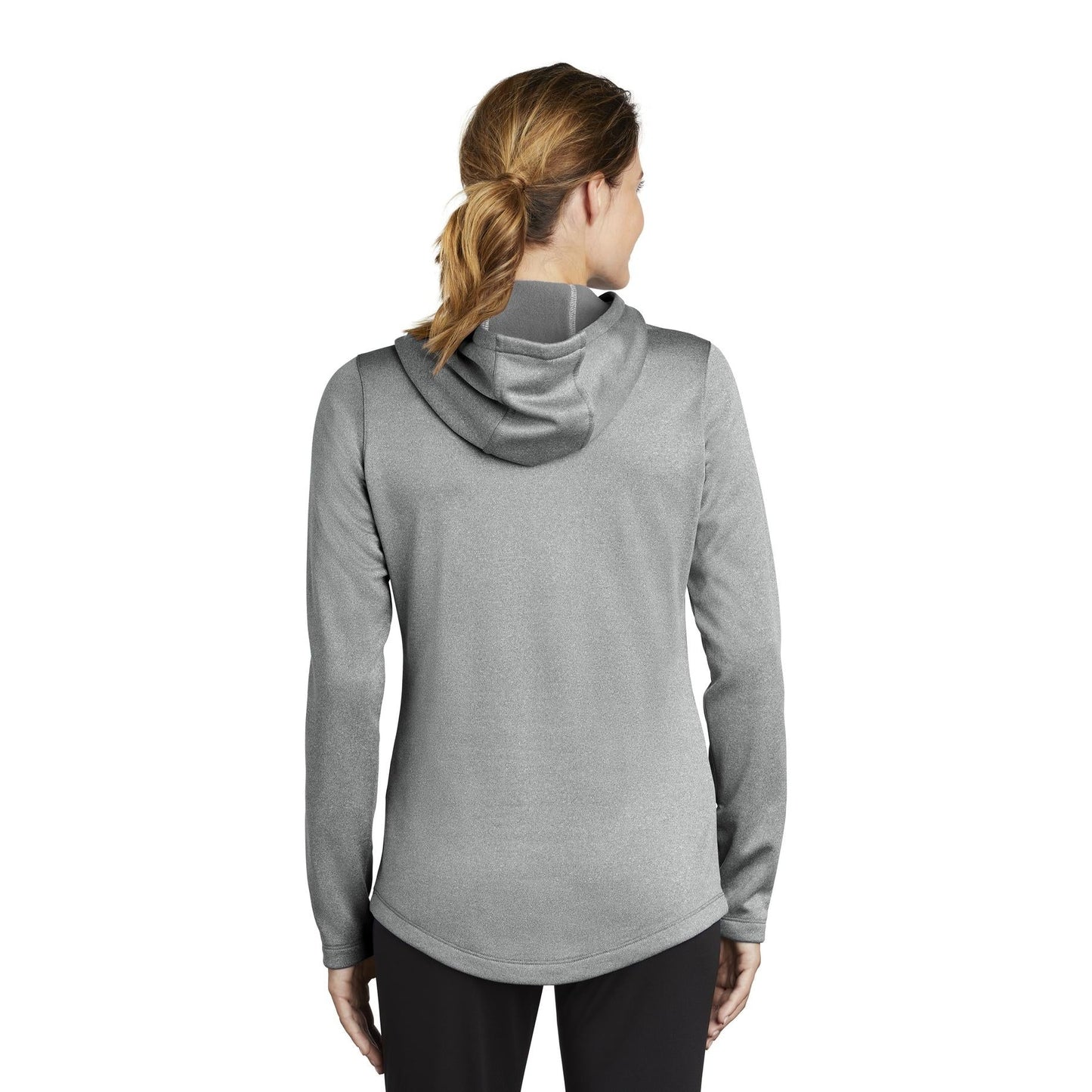 Black Heather Sweatshirt - Sport-Tek - Moisture-Wicking