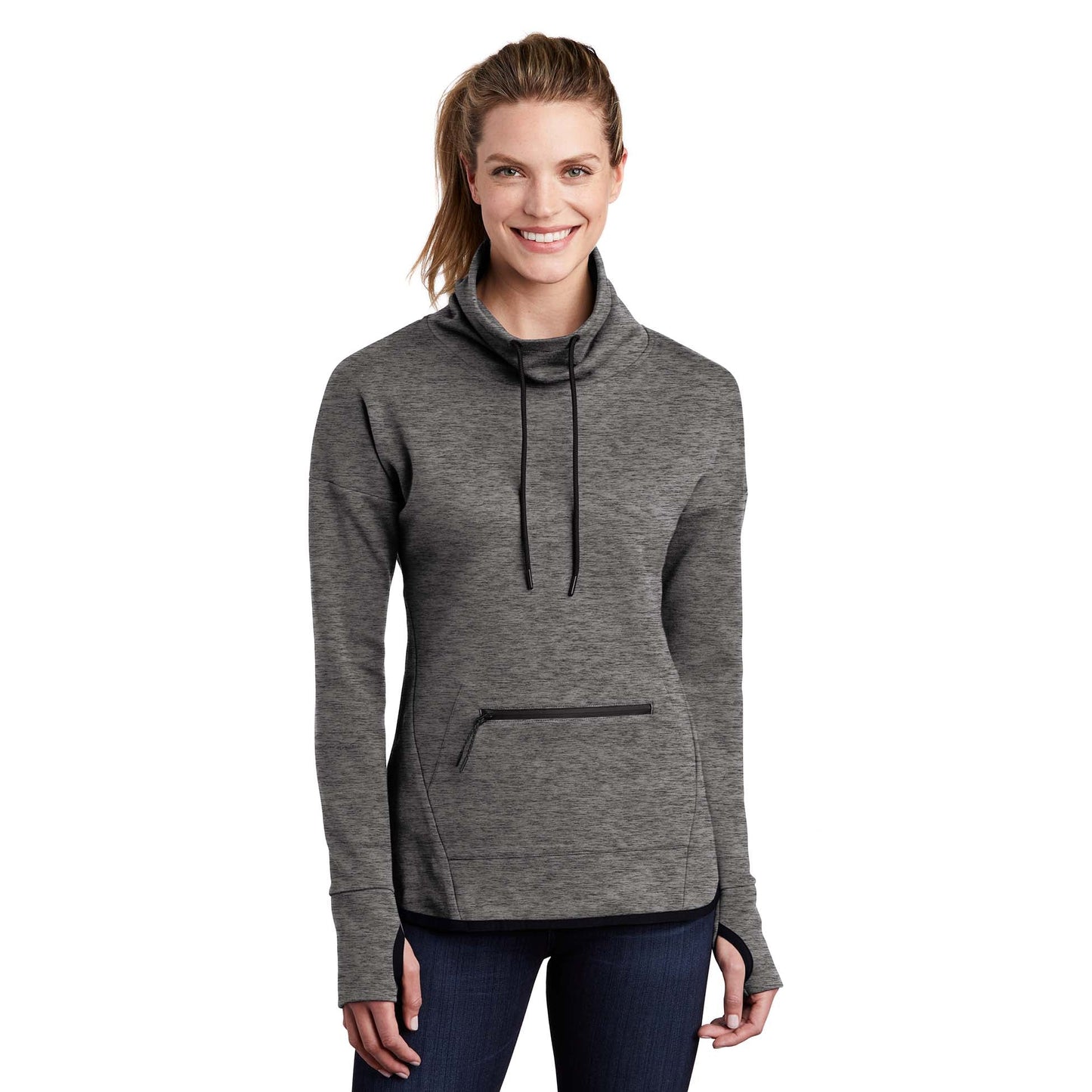 Athletic Heather Sweatshirt - Sport-Tek - Cozy Design