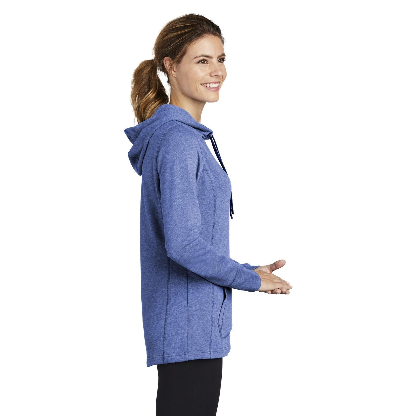 Black Triad Heather Sweatshirt - Sport-Tek - Soft Fleece - Comfort