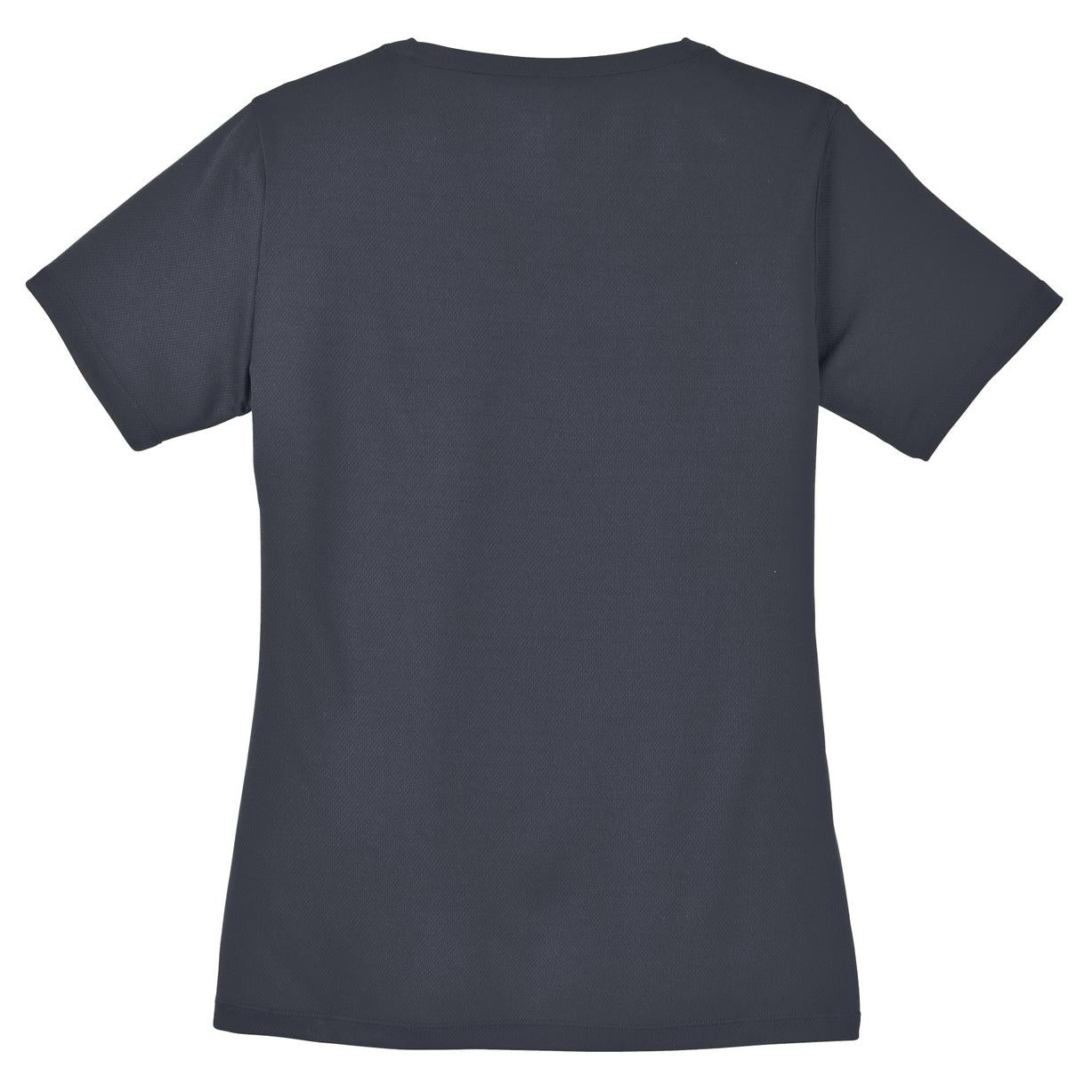 Black V-Neck Tee - Sport-Tek - Stylish Polyester Blend