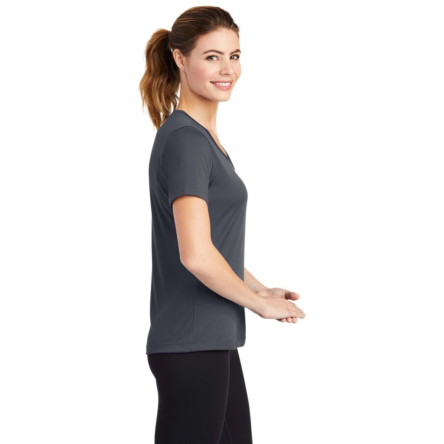 Black T-Shirts - Sport-Tek - Comfortable Polyester