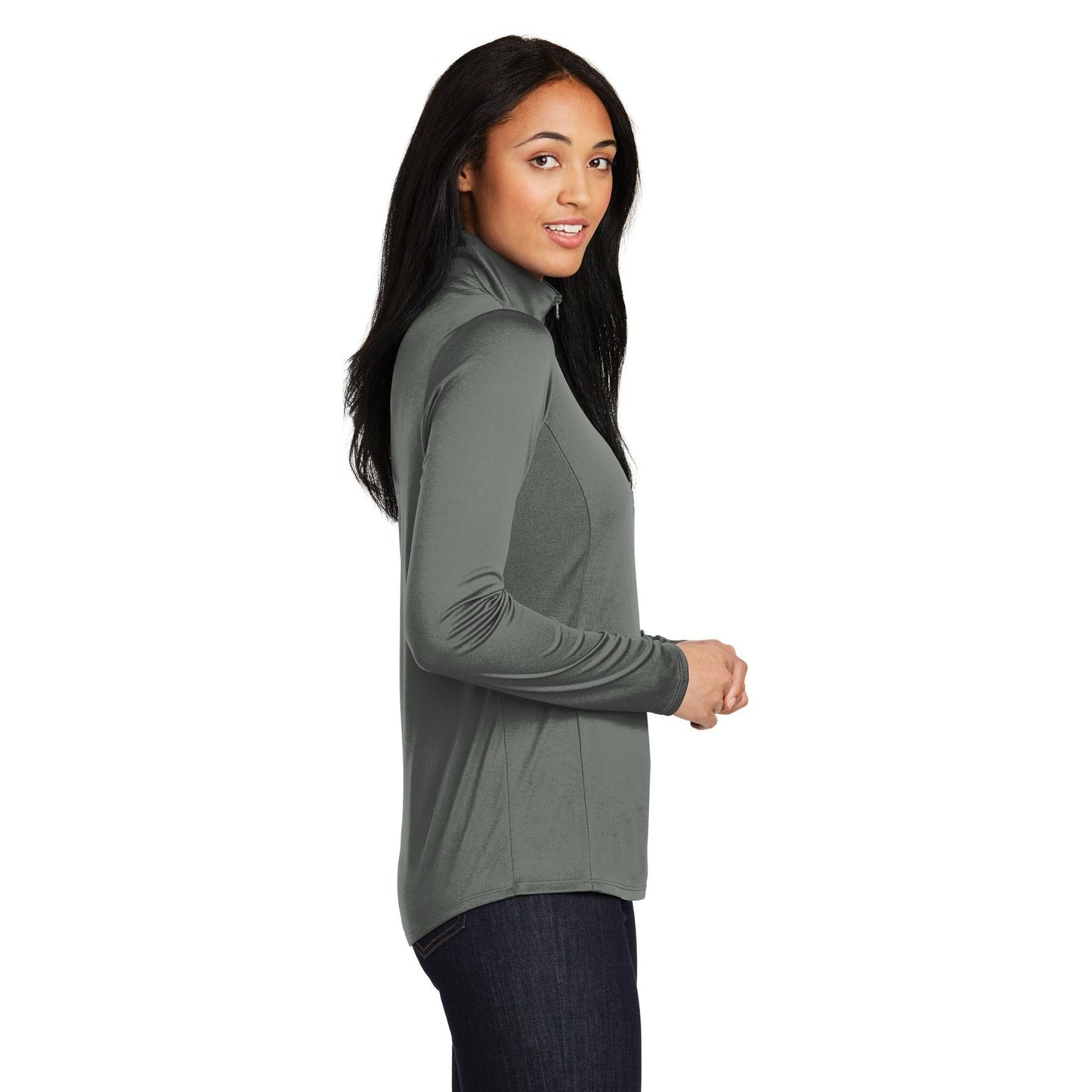 White Sweatshirt - Sport-Tek - Moisture-Wicking