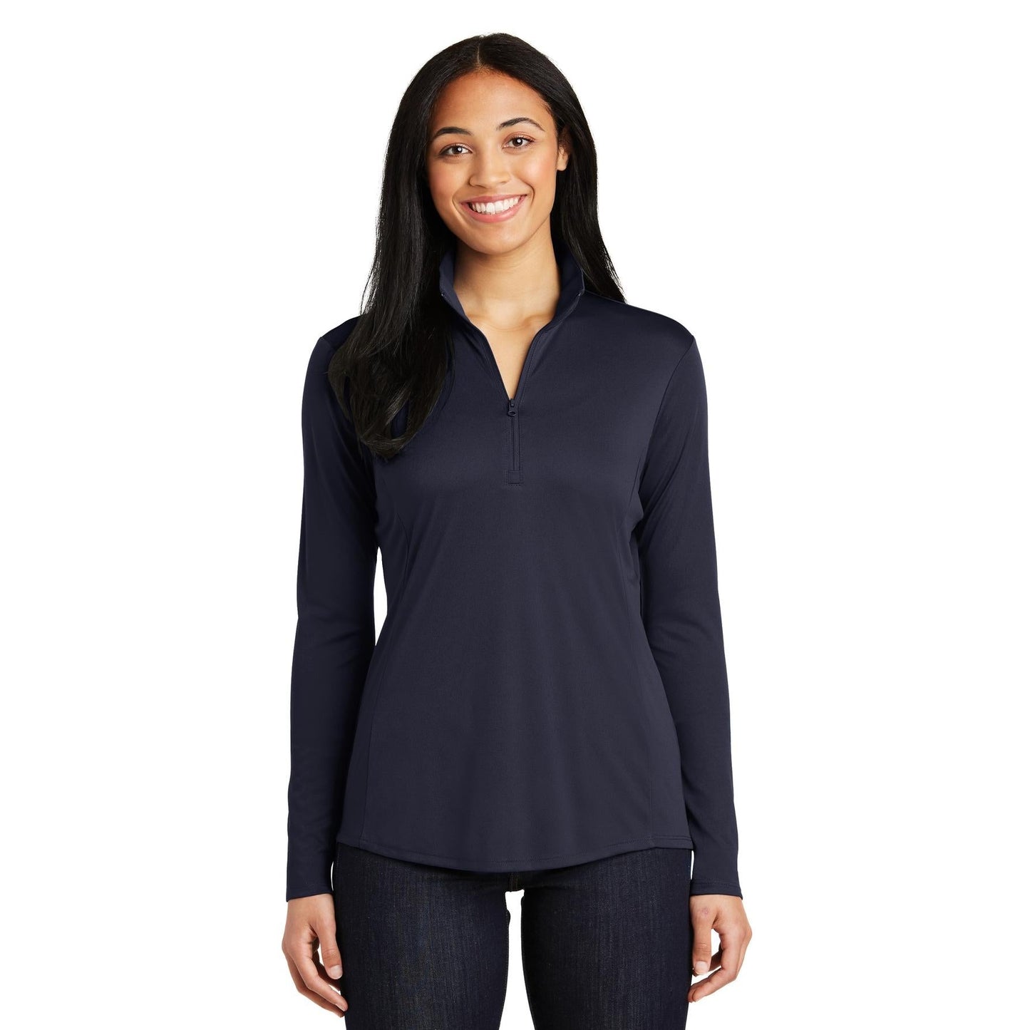 White Sweatshirt - Sport-Tek - Moisture-Wicking