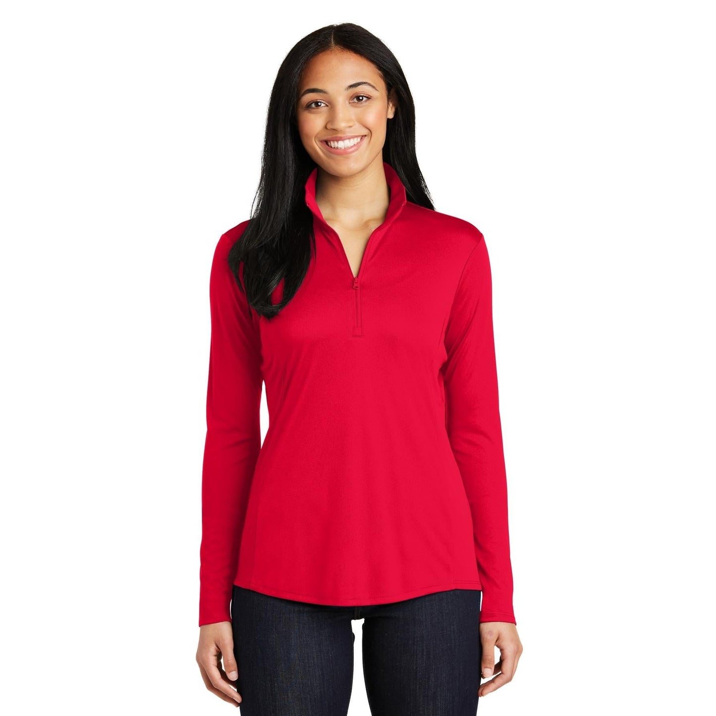 White Sweatshirt - Sport-Tek - Moisture-Wicking