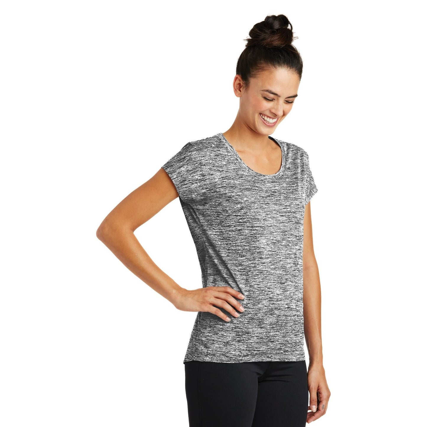 Black Electric T-Shirts - Sport-Tek - Moisture-Wicking Tee