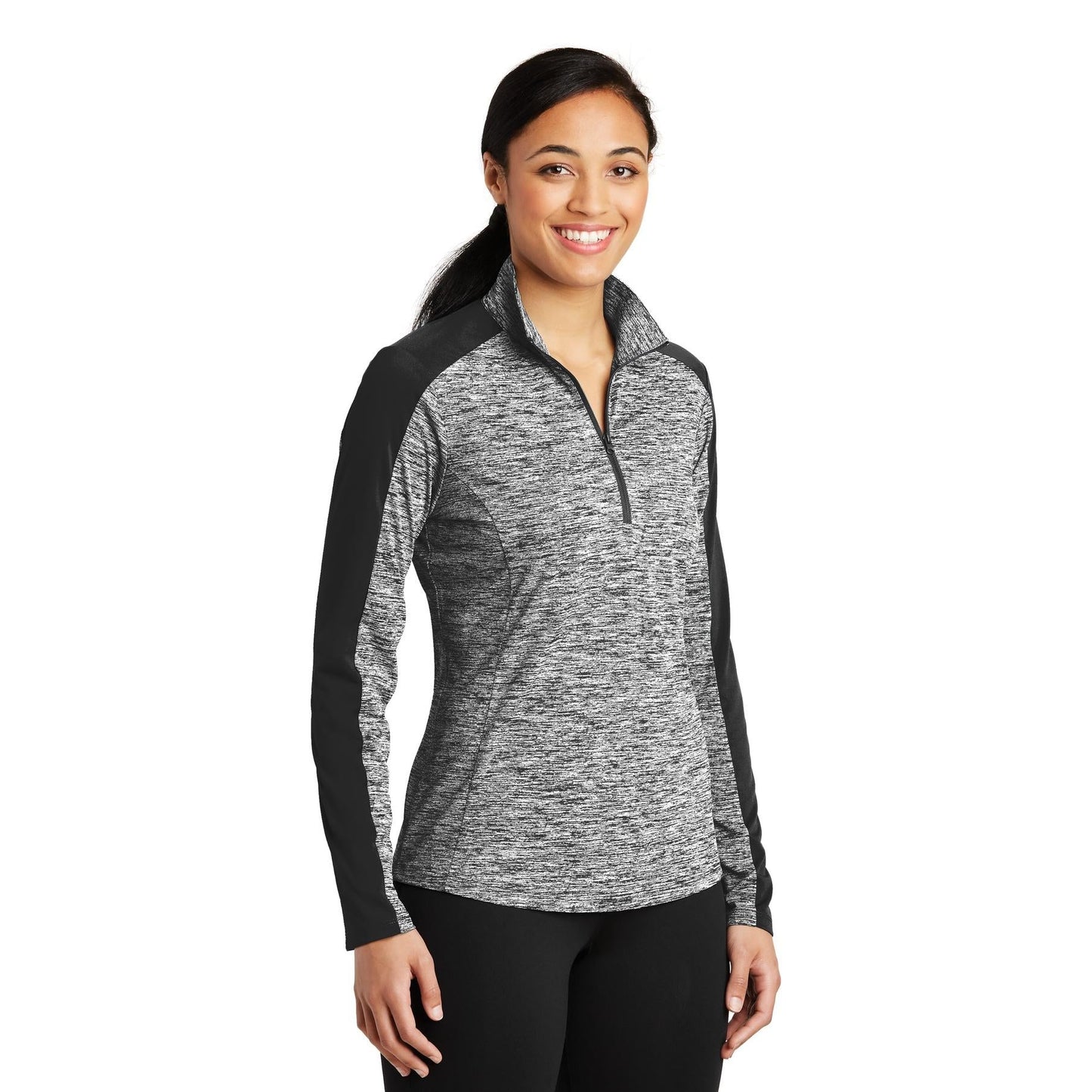 Black Electric Sweatshirt - Sport-Tek - Lightweight Fit