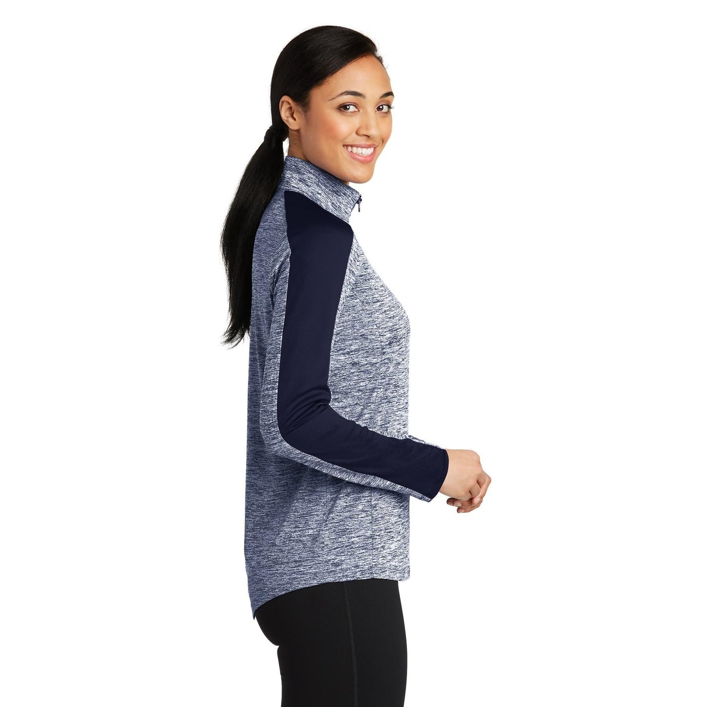 Black Electric Sweatshirt - Sport-Tek - Lightweight Fit