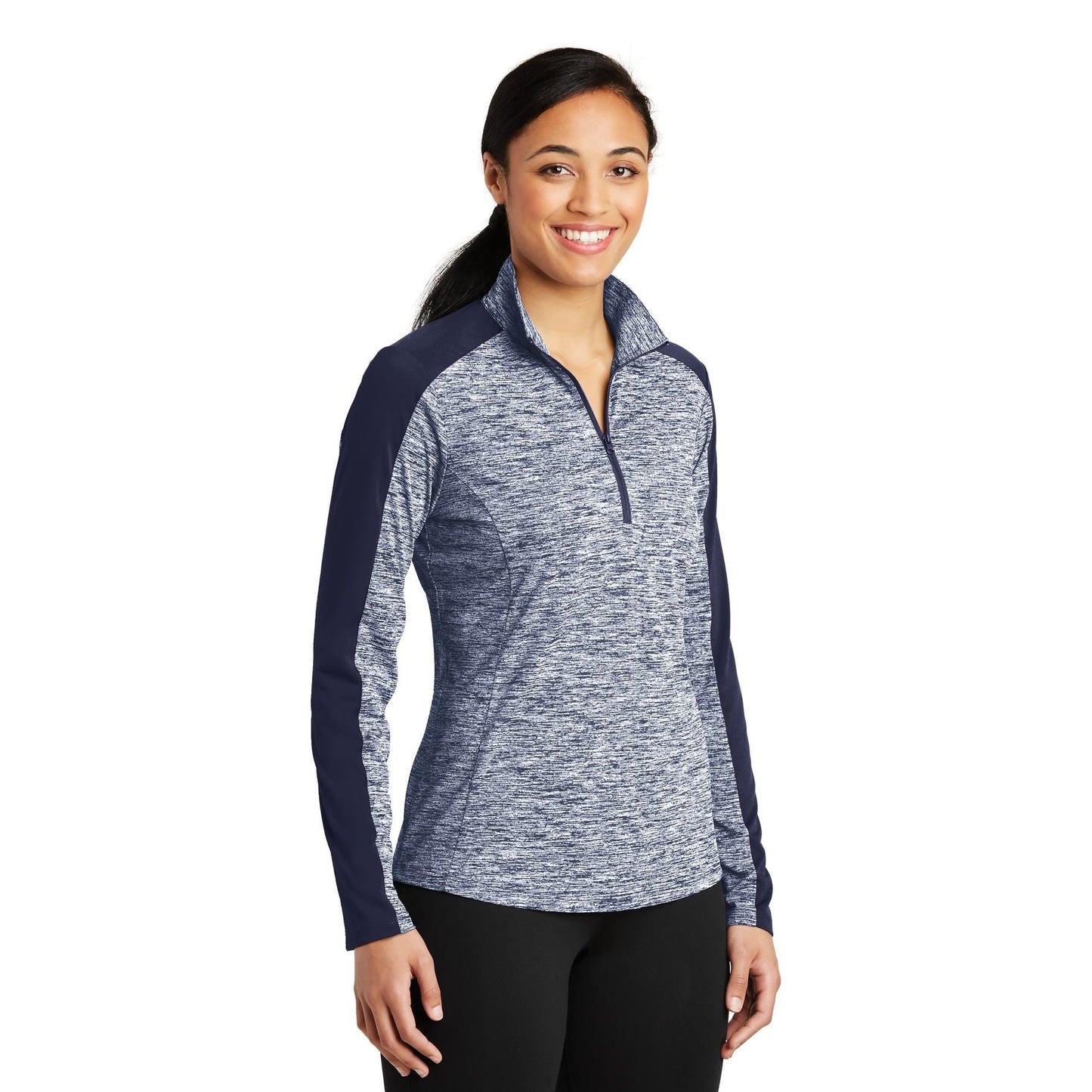 Black Electric Sweatshirt - Sport-Tek - Lightweight Fit
