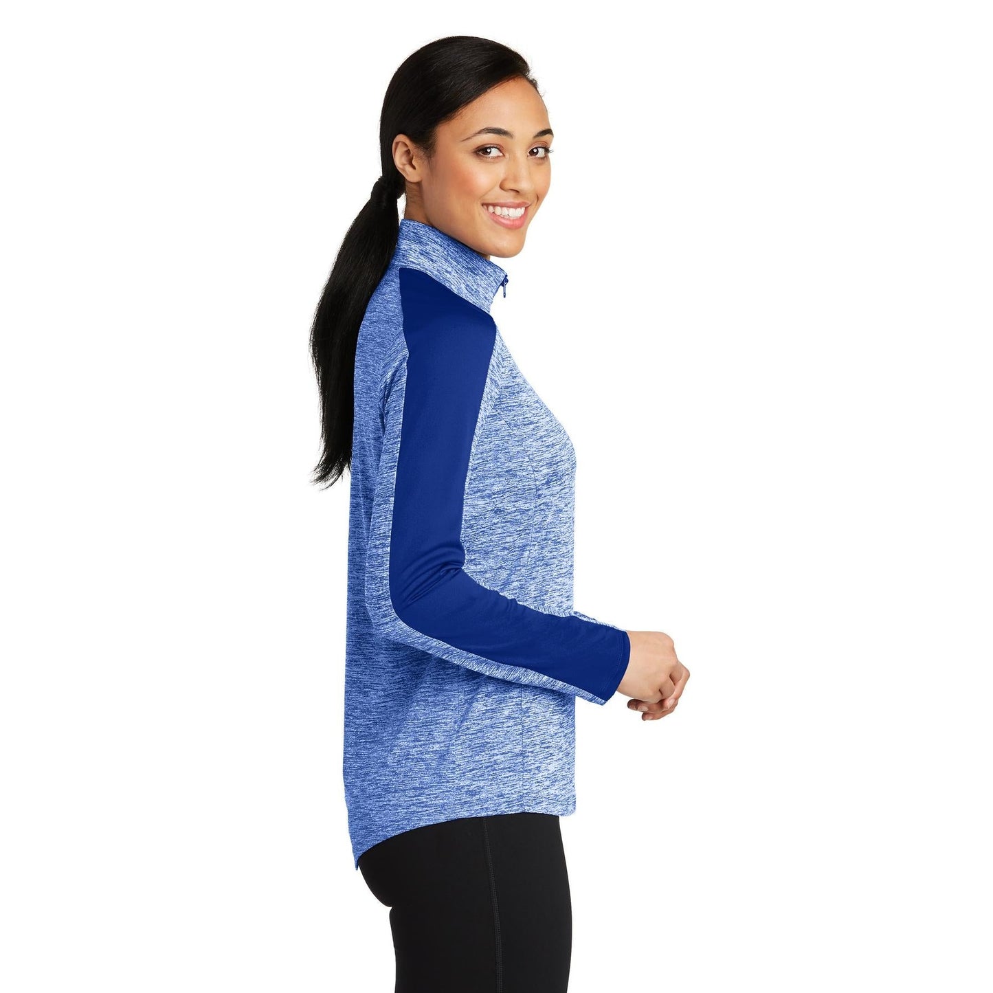 Black Electric Sweatshirt - Sport-Tek - Lightweight Fit