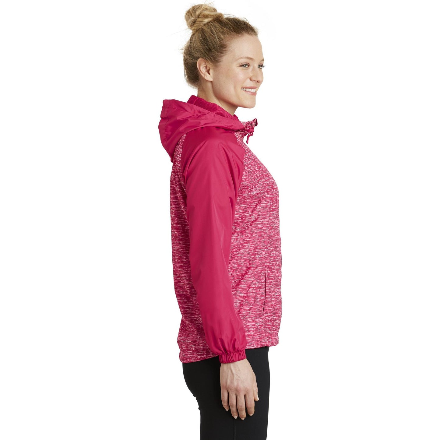 Pink Heather Jacket - Sport-Tek - Comfortable Design