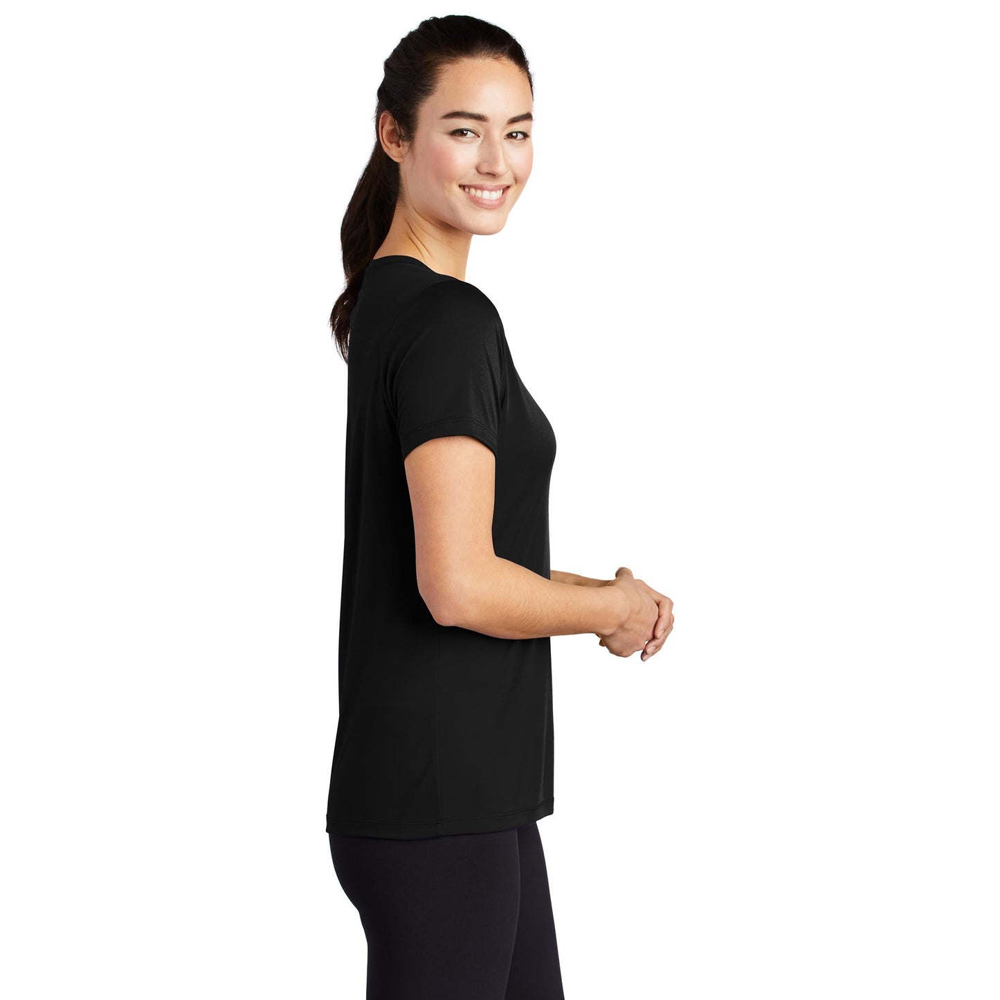 Black T-Shirts - Sport-Tek - Soft Moisture-Wicking Fabric