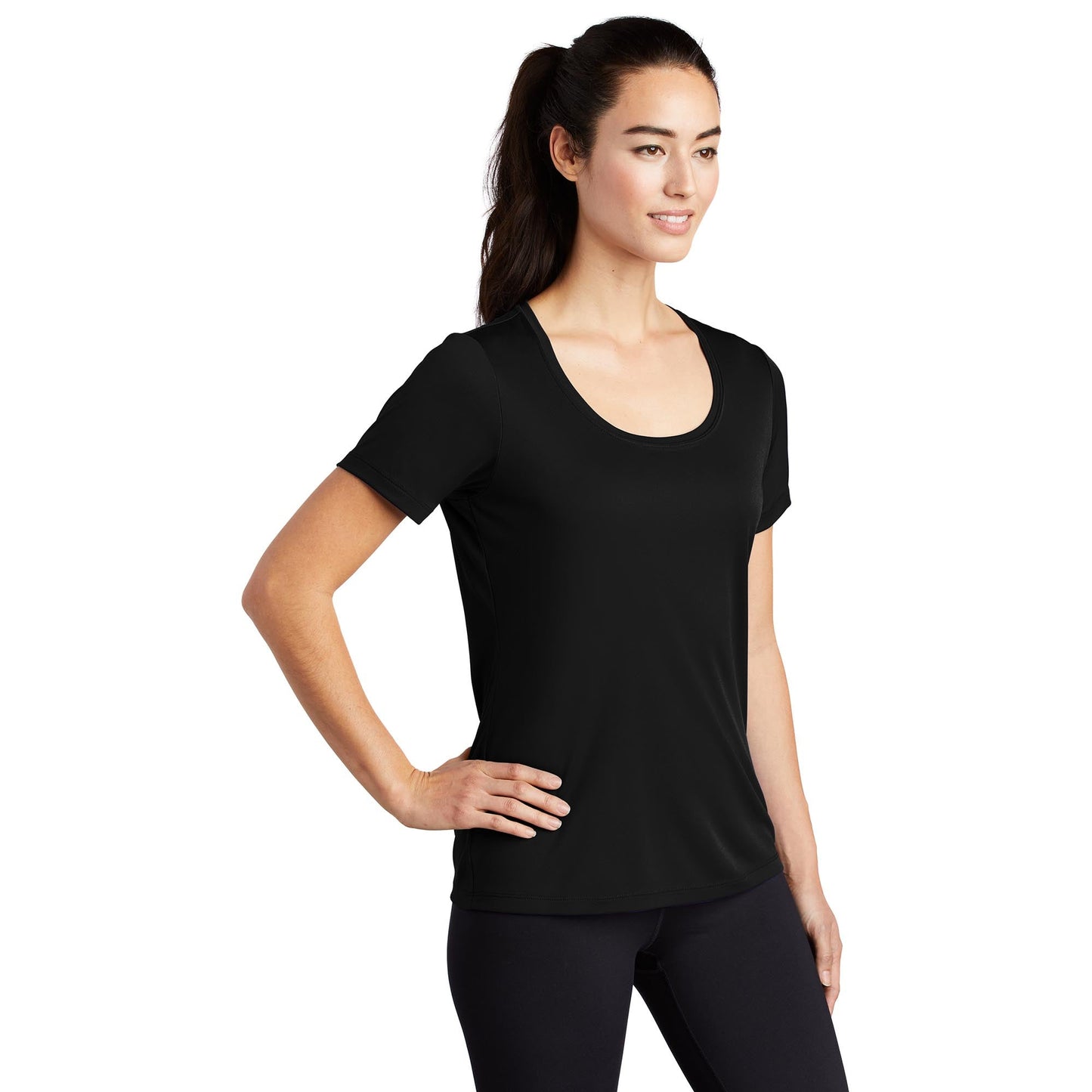Black T-Shirts - Sport-Tek - Soft Moisture-Wicking Fabric