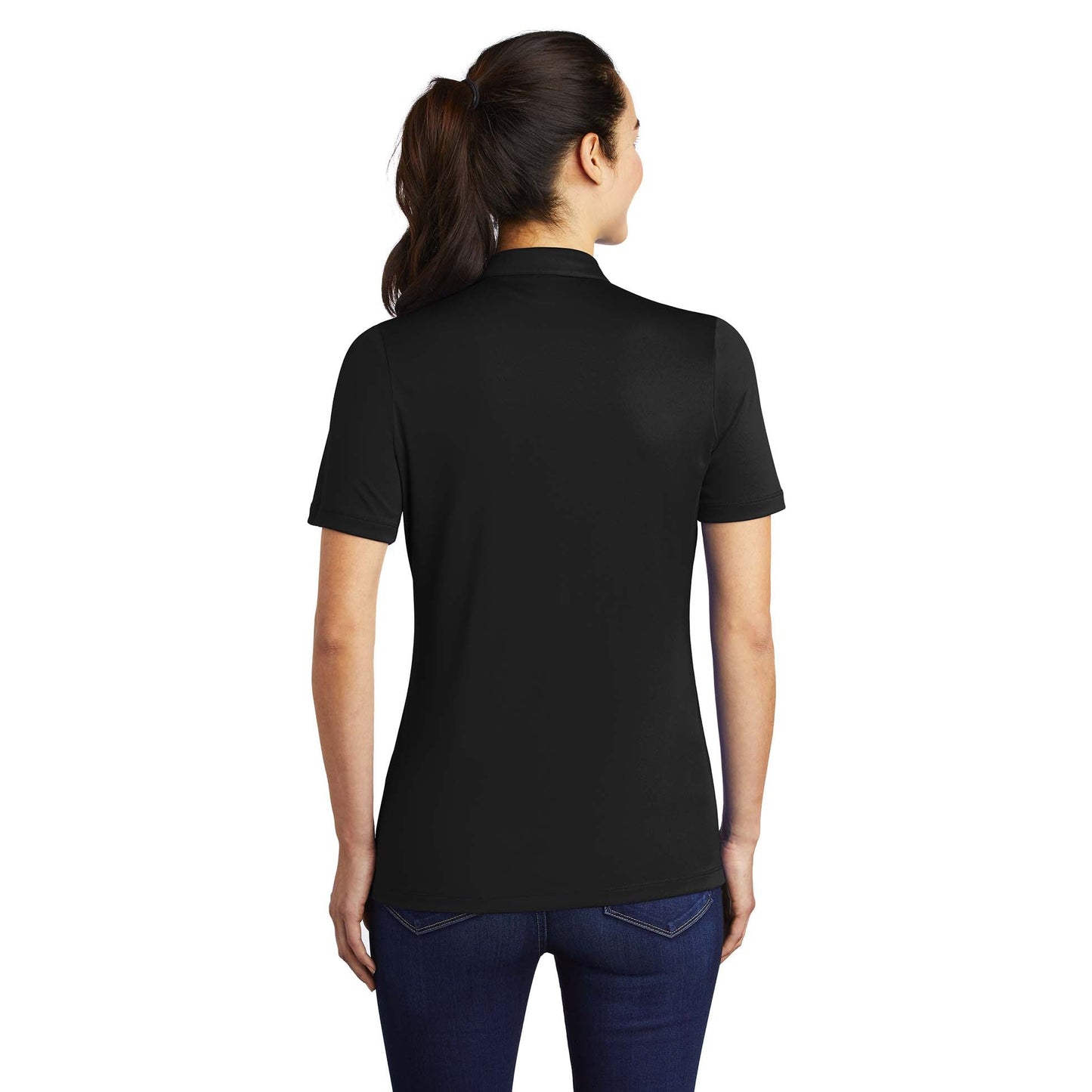 Black Polo Shirts - Sport-Tek - Soft Polyester