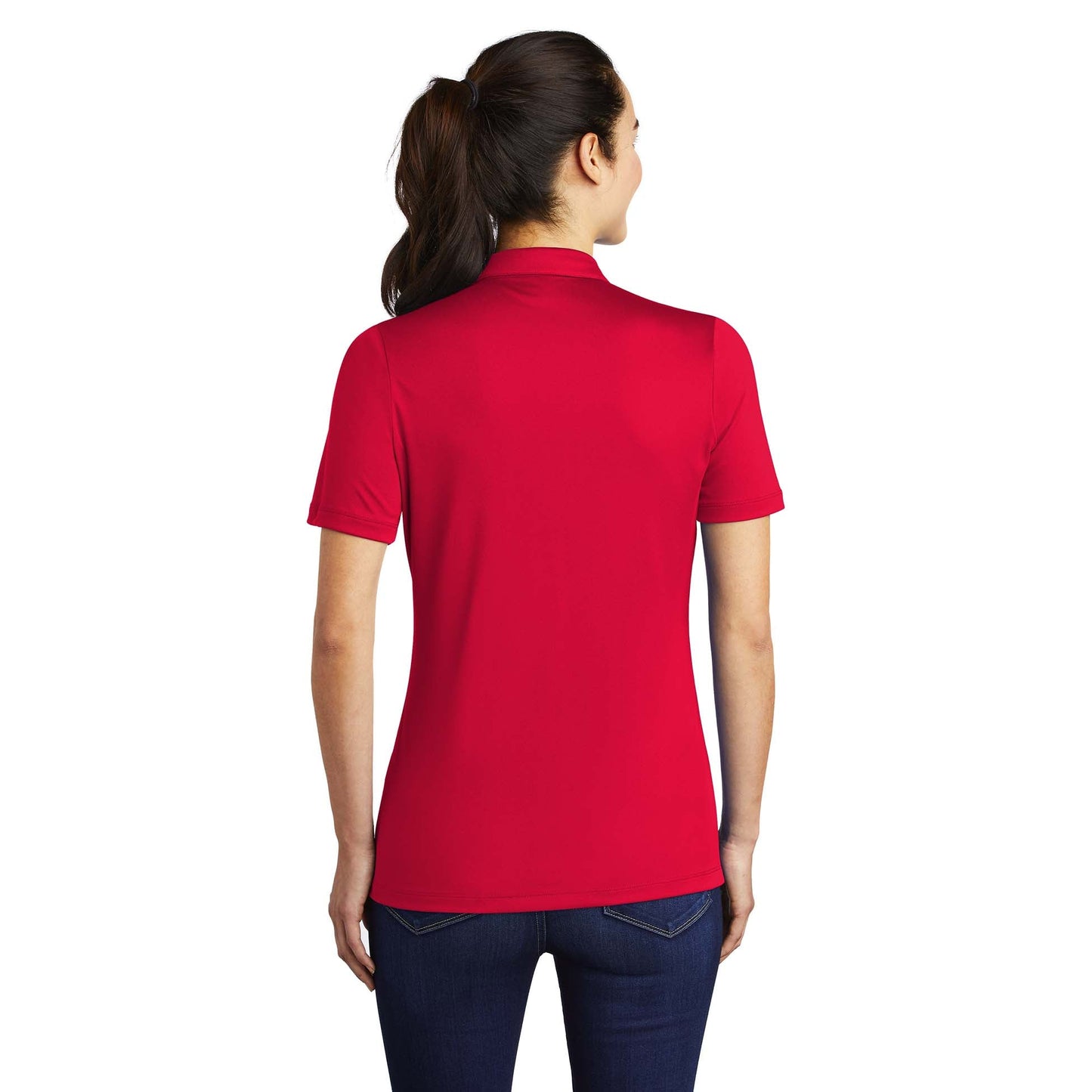 Black Polo Shirts - Sport-Tek - Soft Polyester