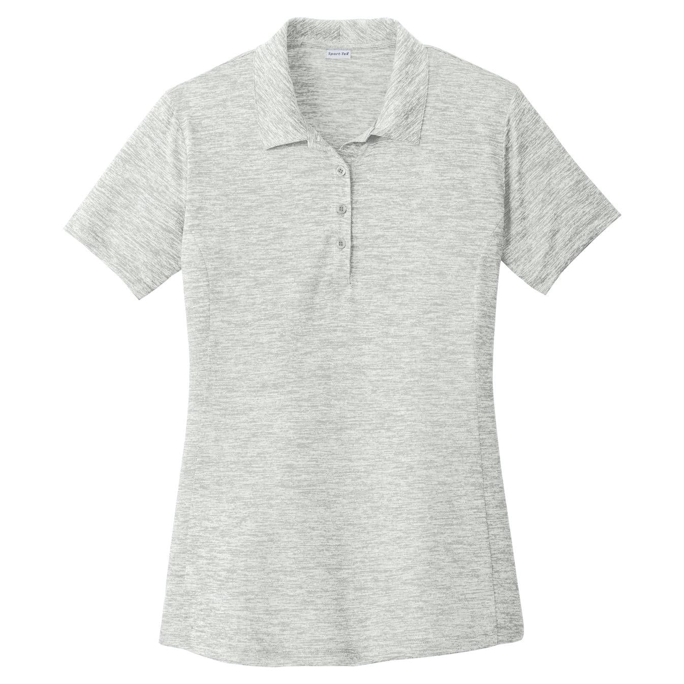 Black Electric Polo - Sport-Tek - Stylish Heather Design