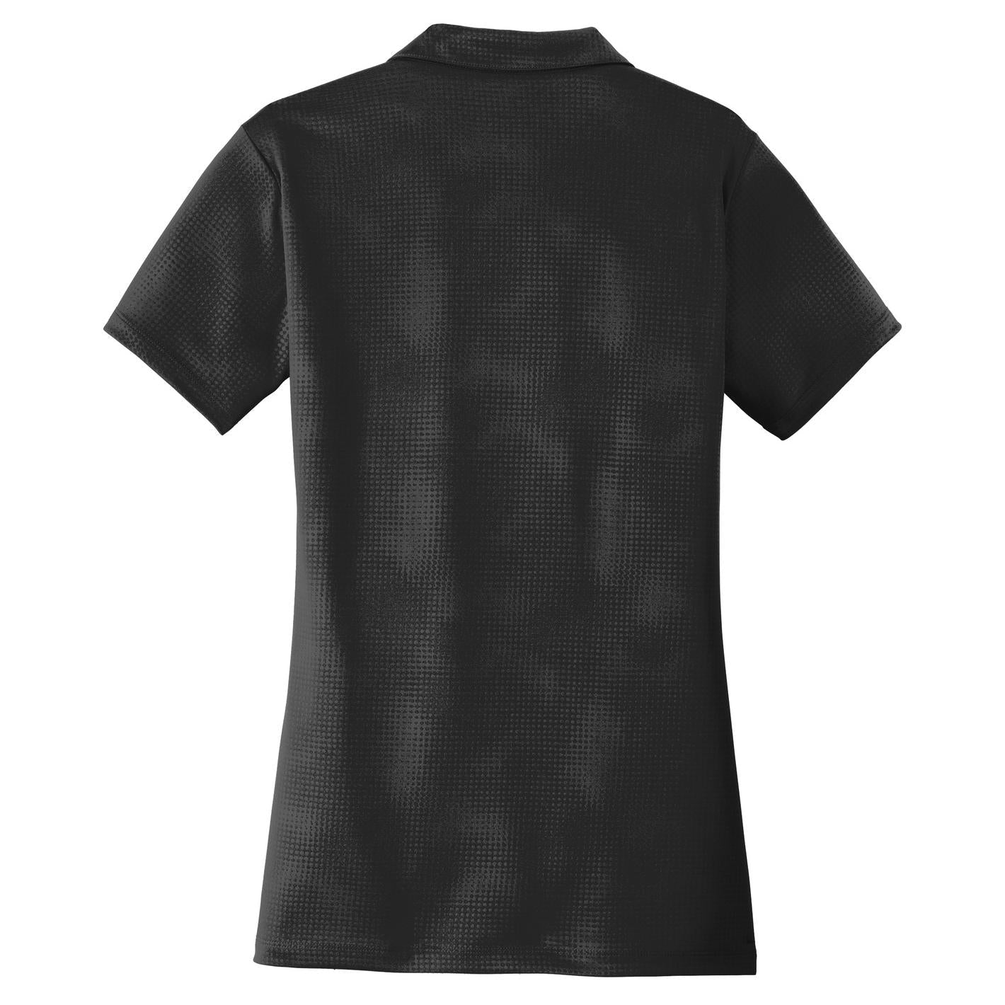 Black Polo Shirts - Sport-Tek - Embossed Polyester