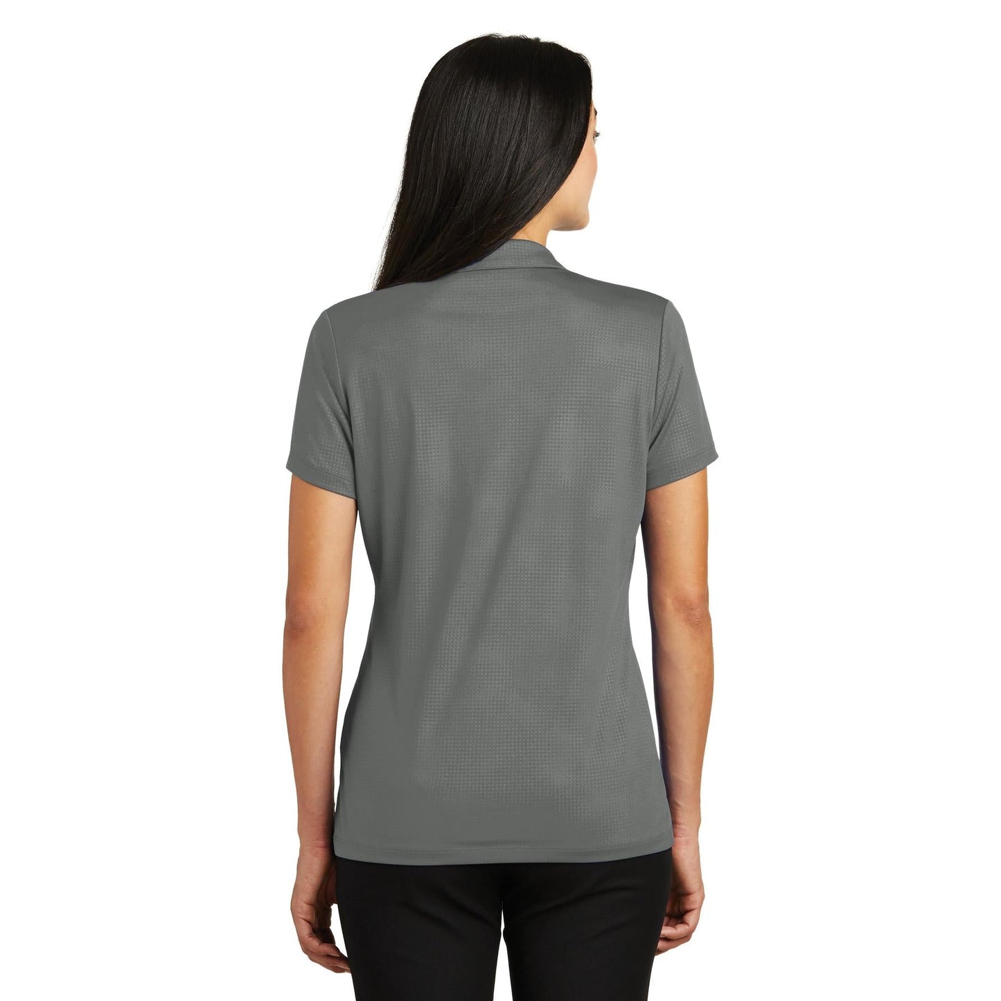 Black Polo Shirts - Sport-Tek - Embossed Polyester
