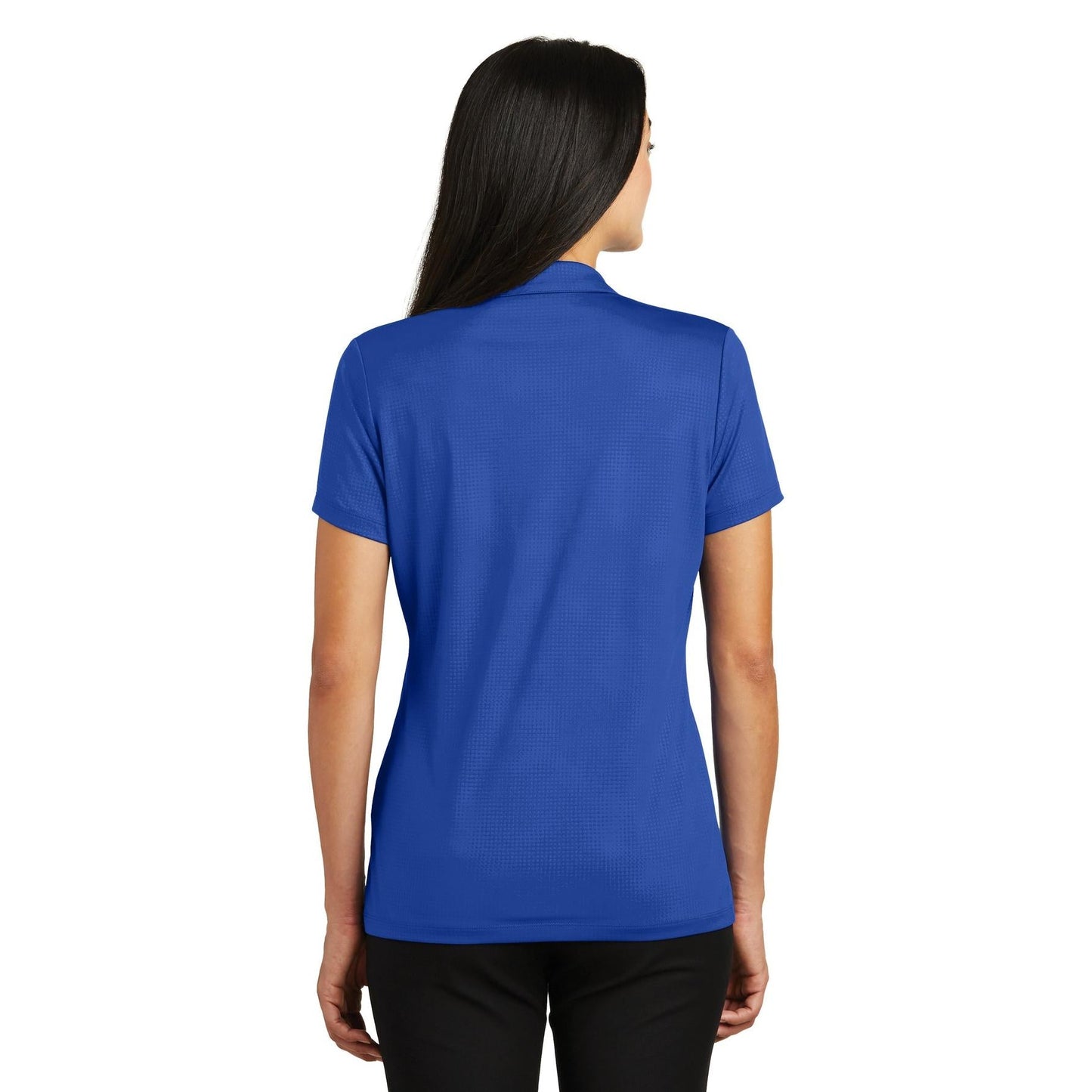 Black Polo Shirts - Sport-Tek - Embossed Polyester