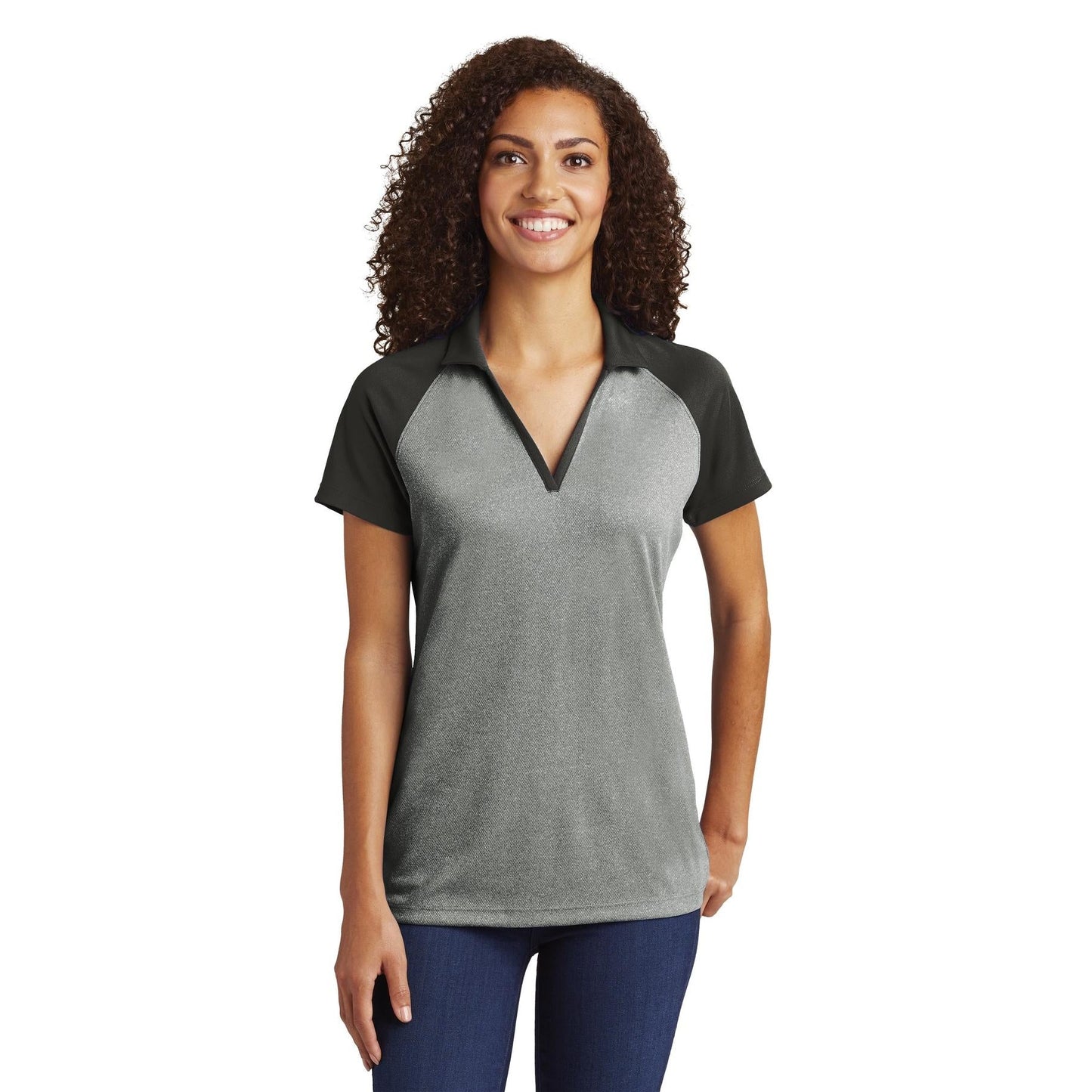 Grey Heather T-Shirt - Sport-Tek - Stylish Fit