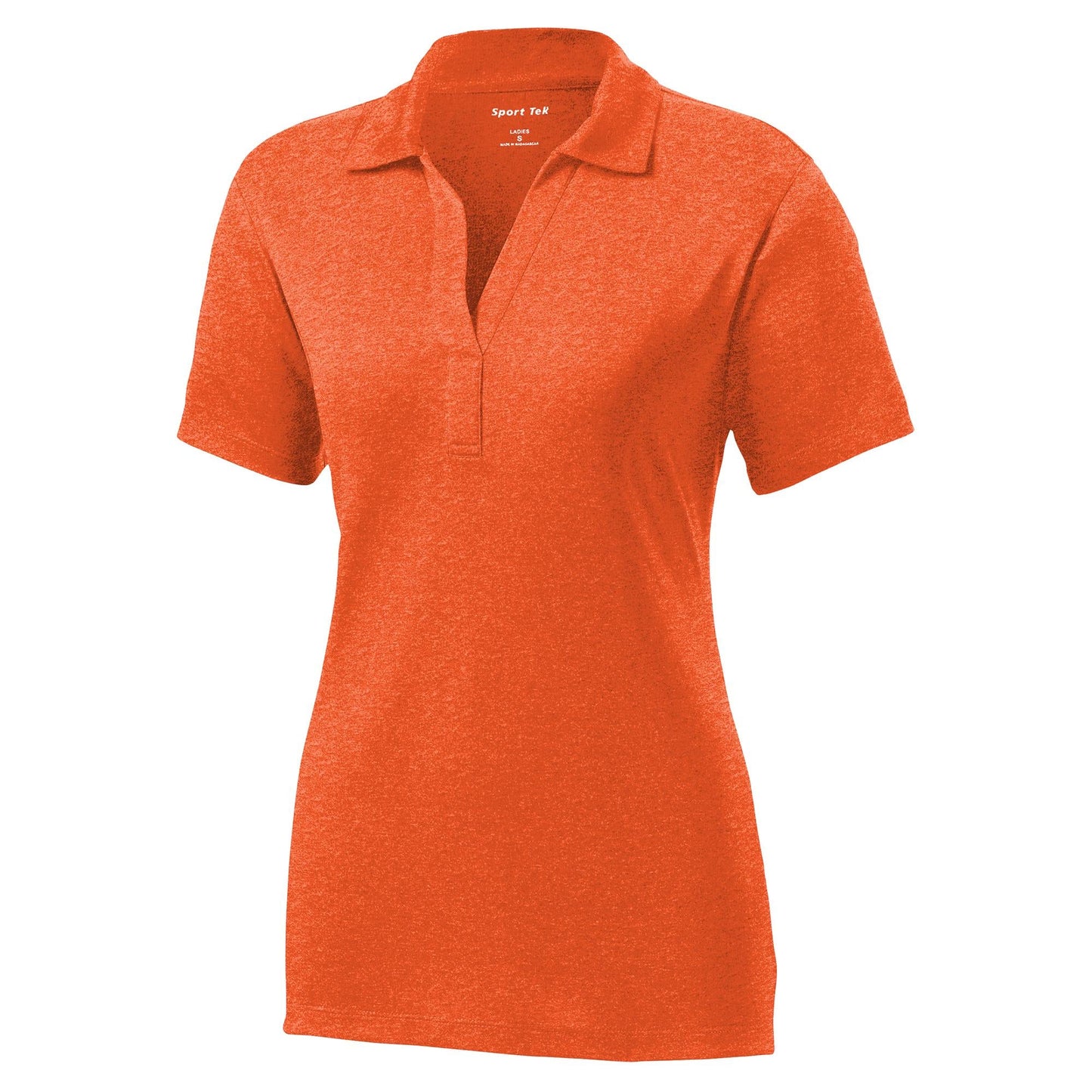 Blue Wake Heather Polo - Sport-Tek - Moisture-Wicking