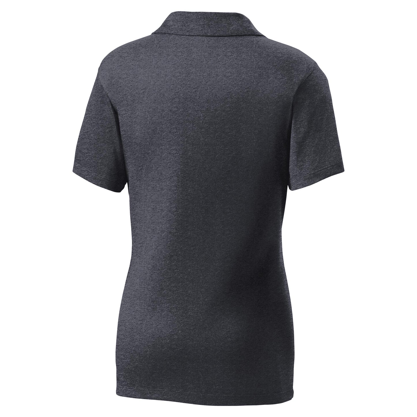 Blue Wake Heather Polo - Sport-Tek - Moisture-Wicking