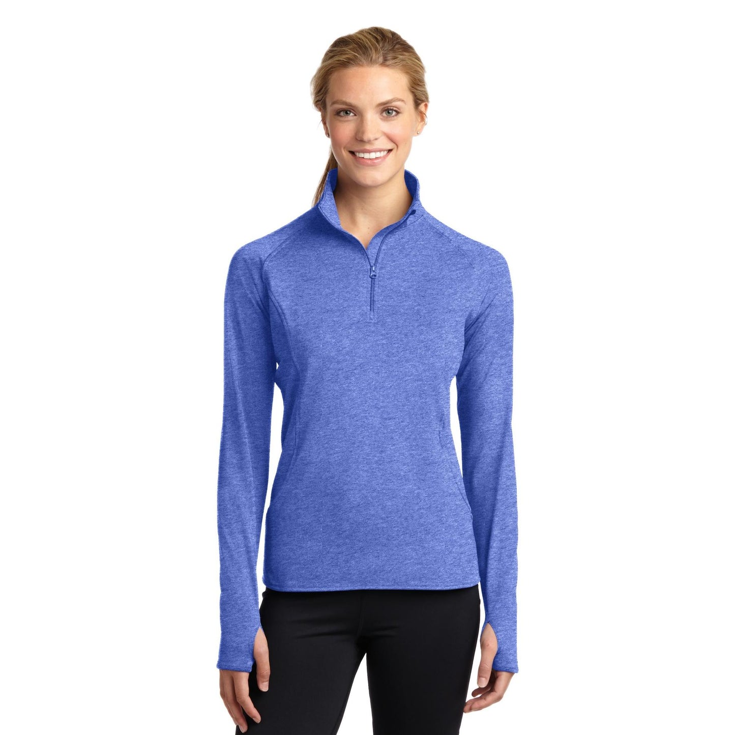 Charcoal Grey Heather Sweatshirt - Sport-Tek - Soft Fabric